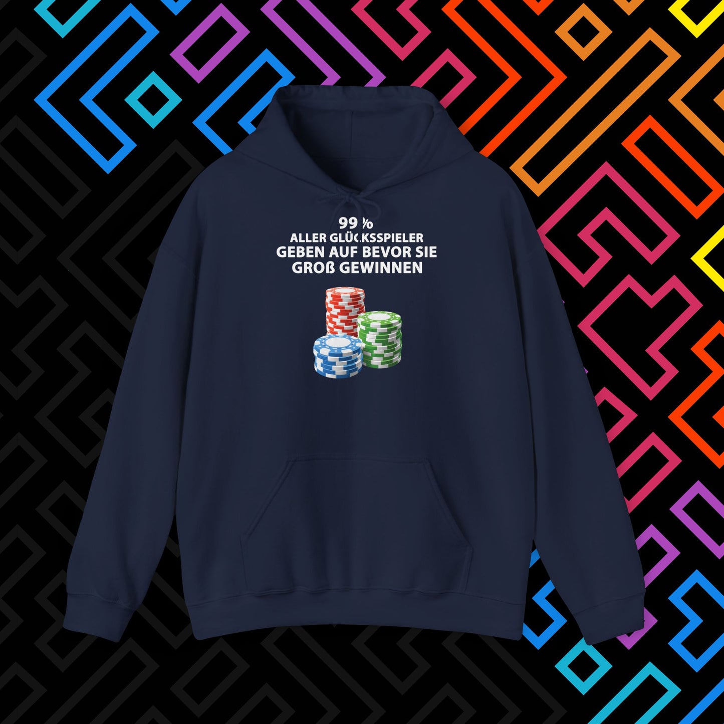 "Glücksspiel" Hoodie Unisex