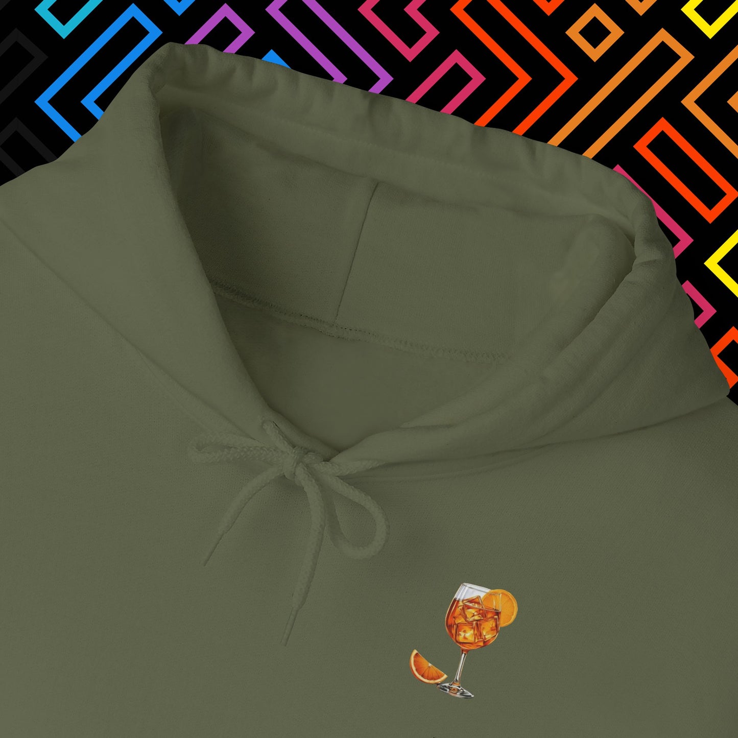 "Spritz" Backprint Hoodie Unisex