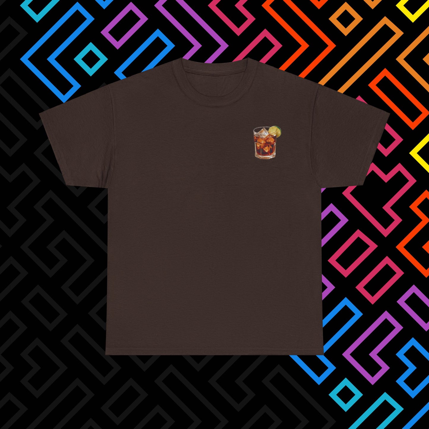 "Whiskey Cola" Backprint T-Shirt Unisex