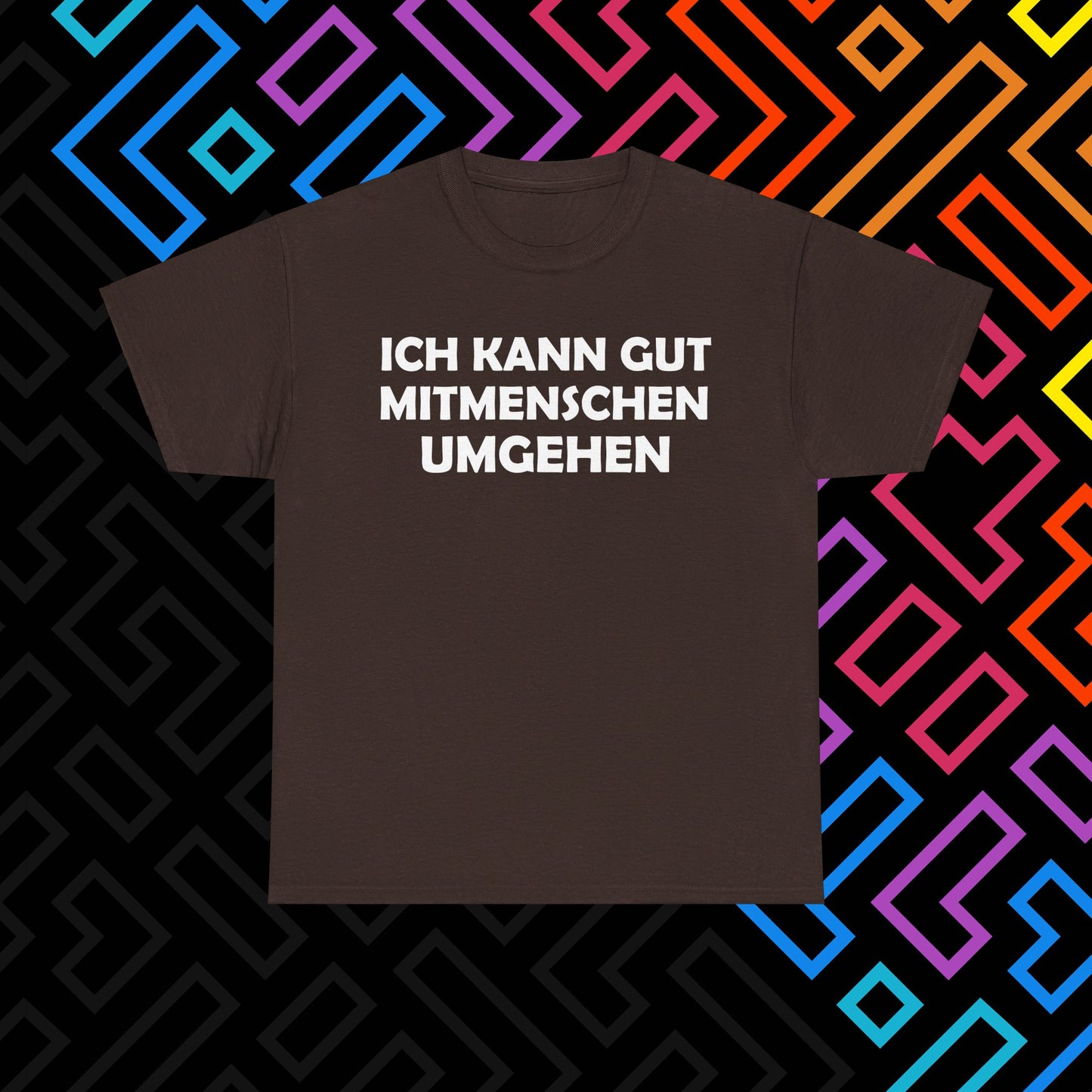 "Mitmenschen umgehen" T-Shirt Unisex