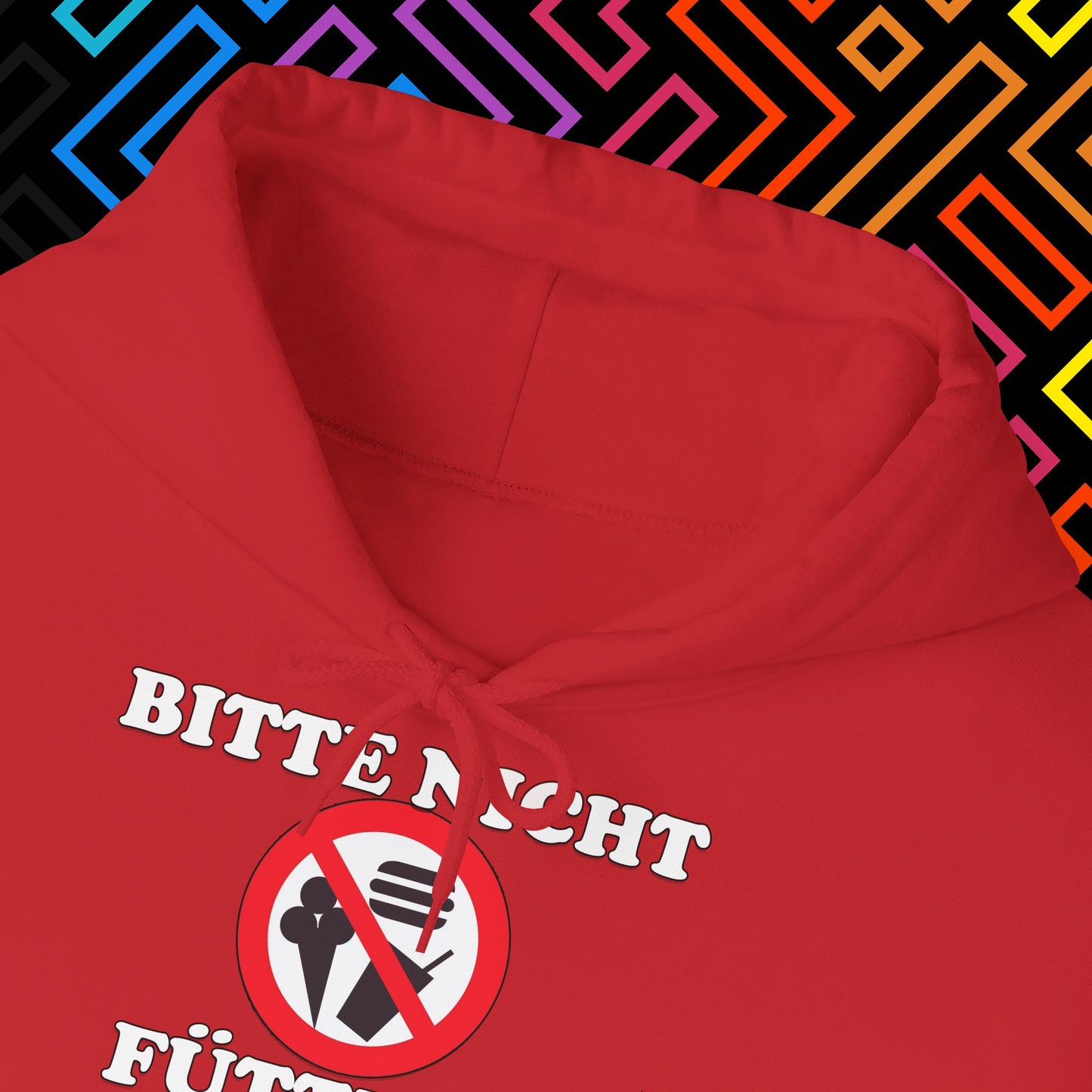"Bitte nicht Füttern" Hoodie Unisex