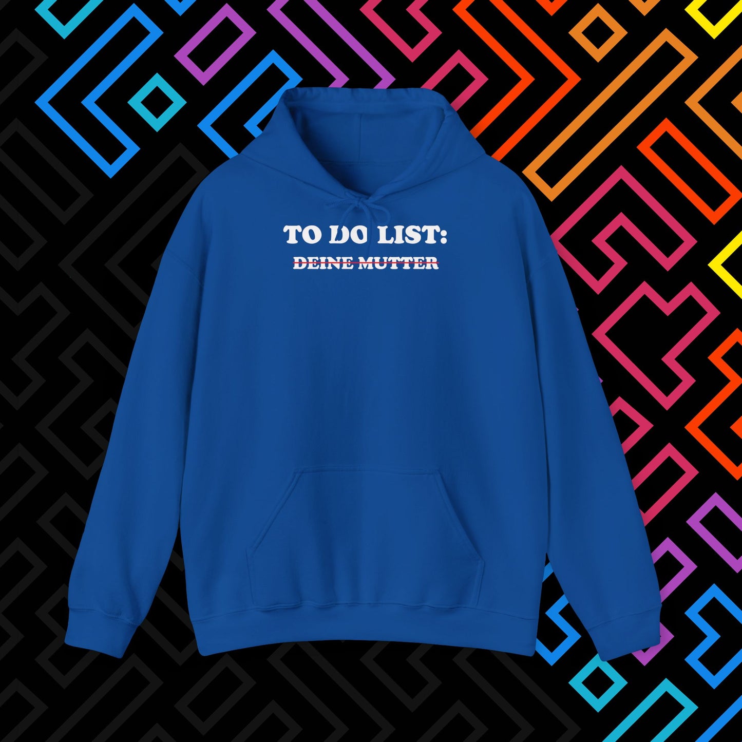 "To Do List" Hoodie Unisex