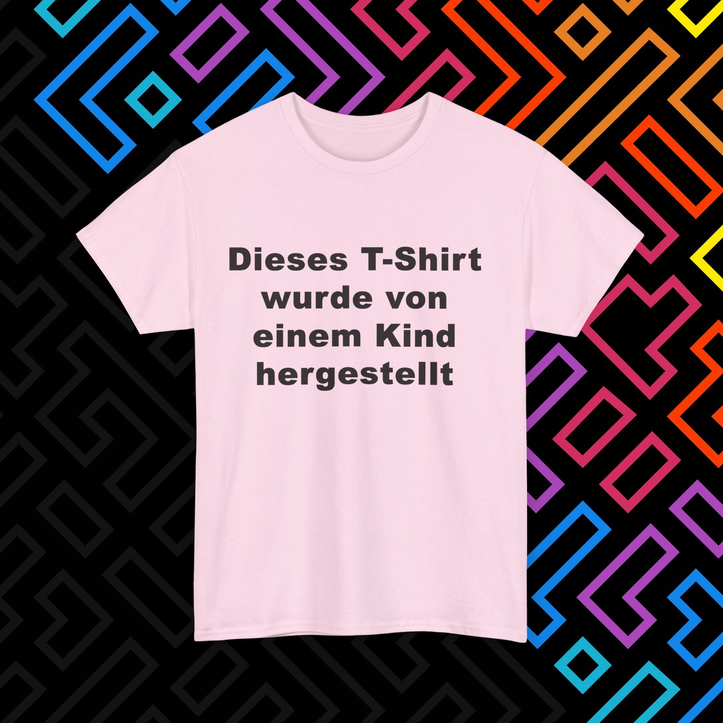 "Vom Kind hergestellt" T-Shirt Unisex