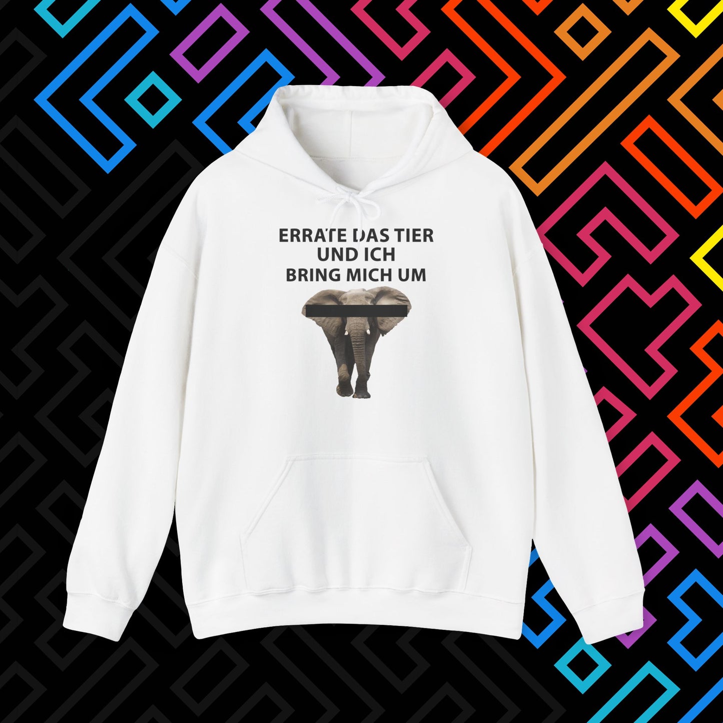 "Tier erraten" Hoodie Unisex