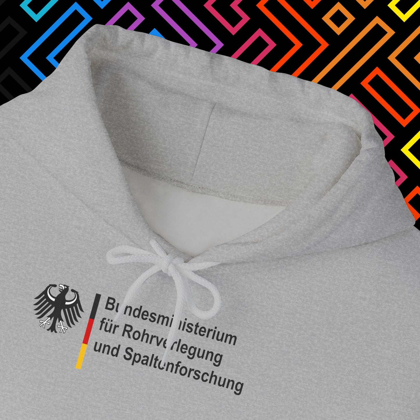 "Bundesministerium für Rohrverlegung" Hoodie Unisex