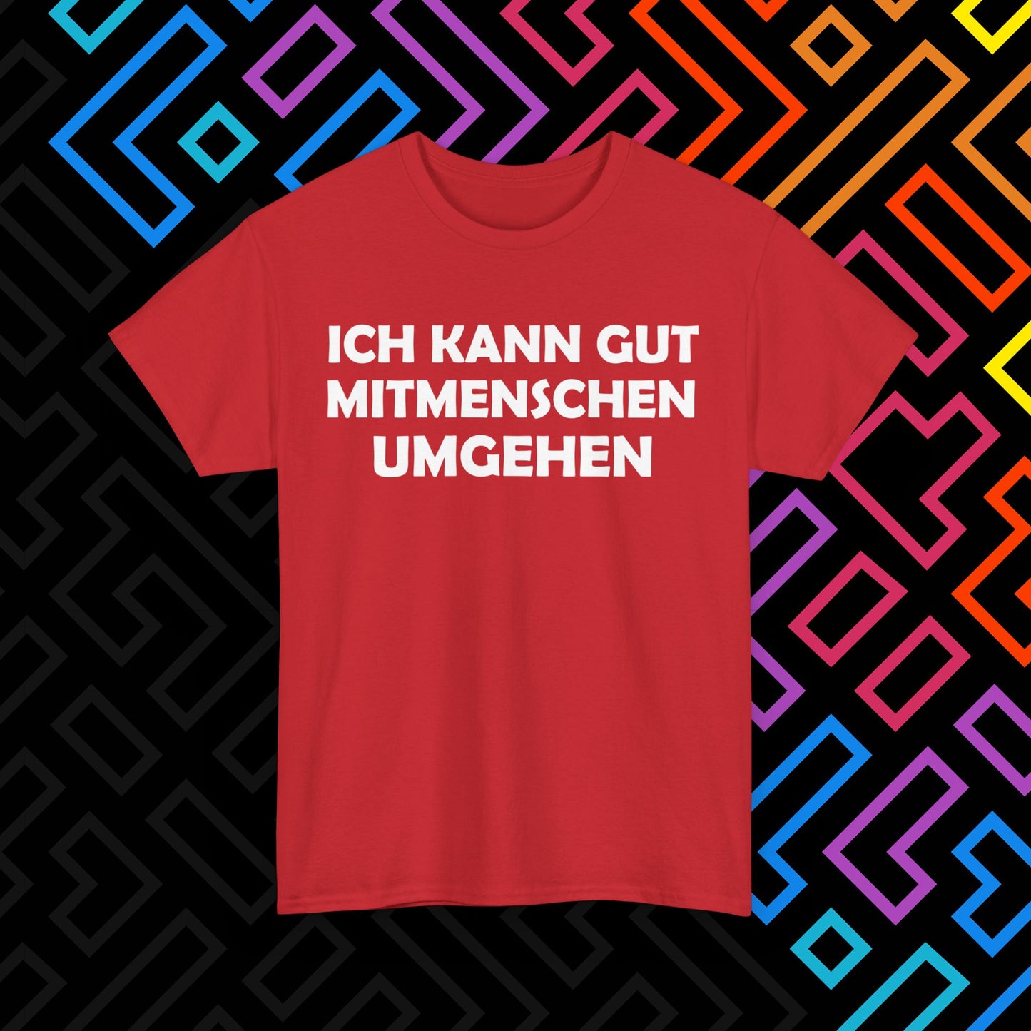 "Mitmenschen umgehen" T-Shirt Unisex