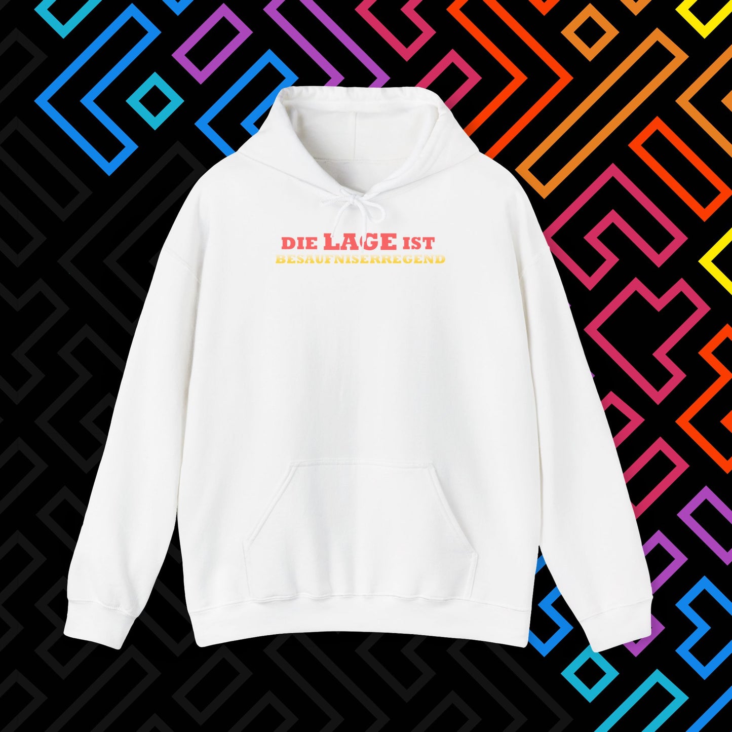"Die Lage ist Besäufniserregend" Hoodie Unisex