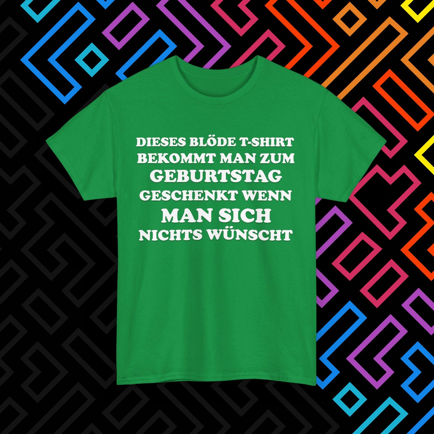 "Geburtstagsgeschenk" T-Shirt Unisex