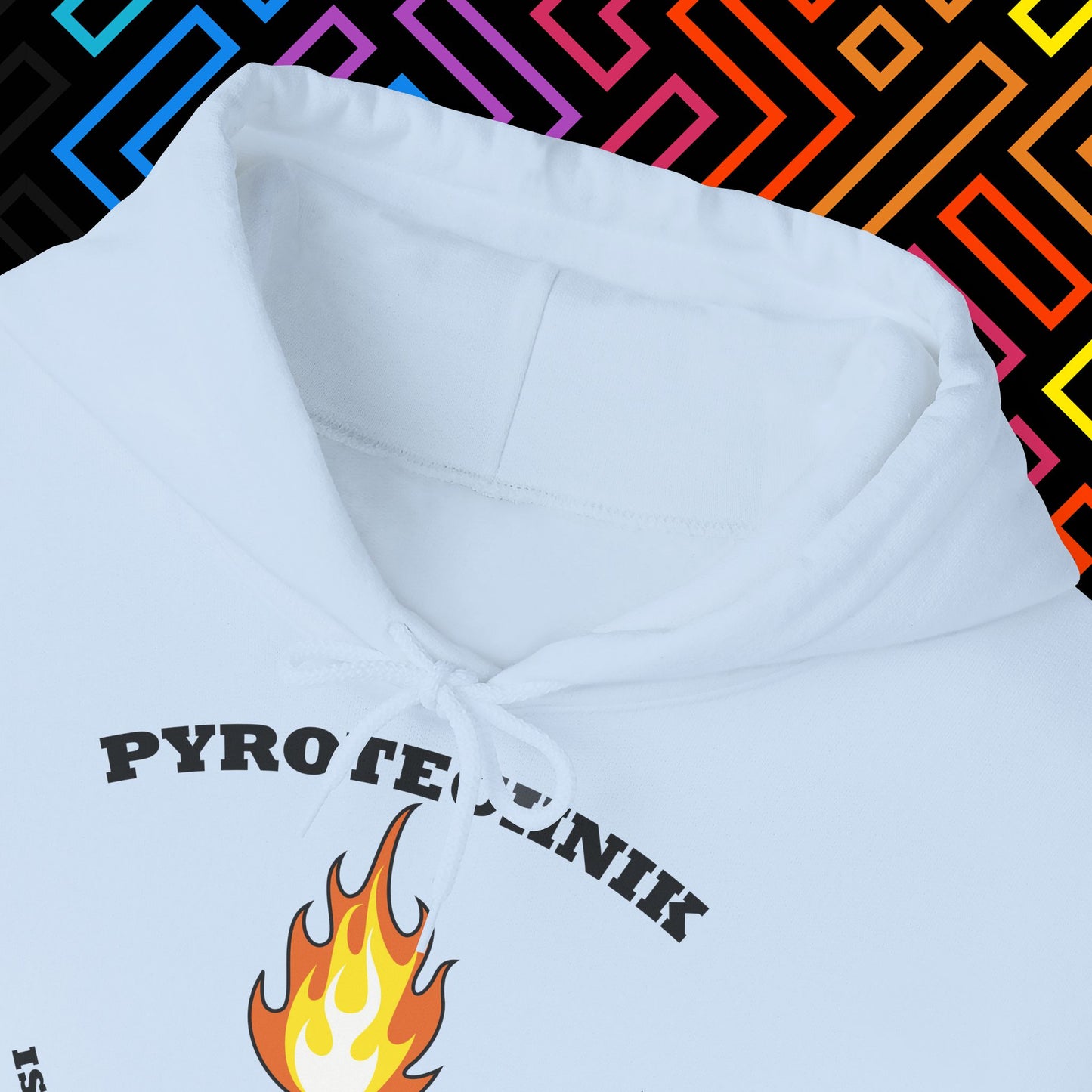 "Pyrotechnik ist kein Verbrechen" Hoodie Unisex