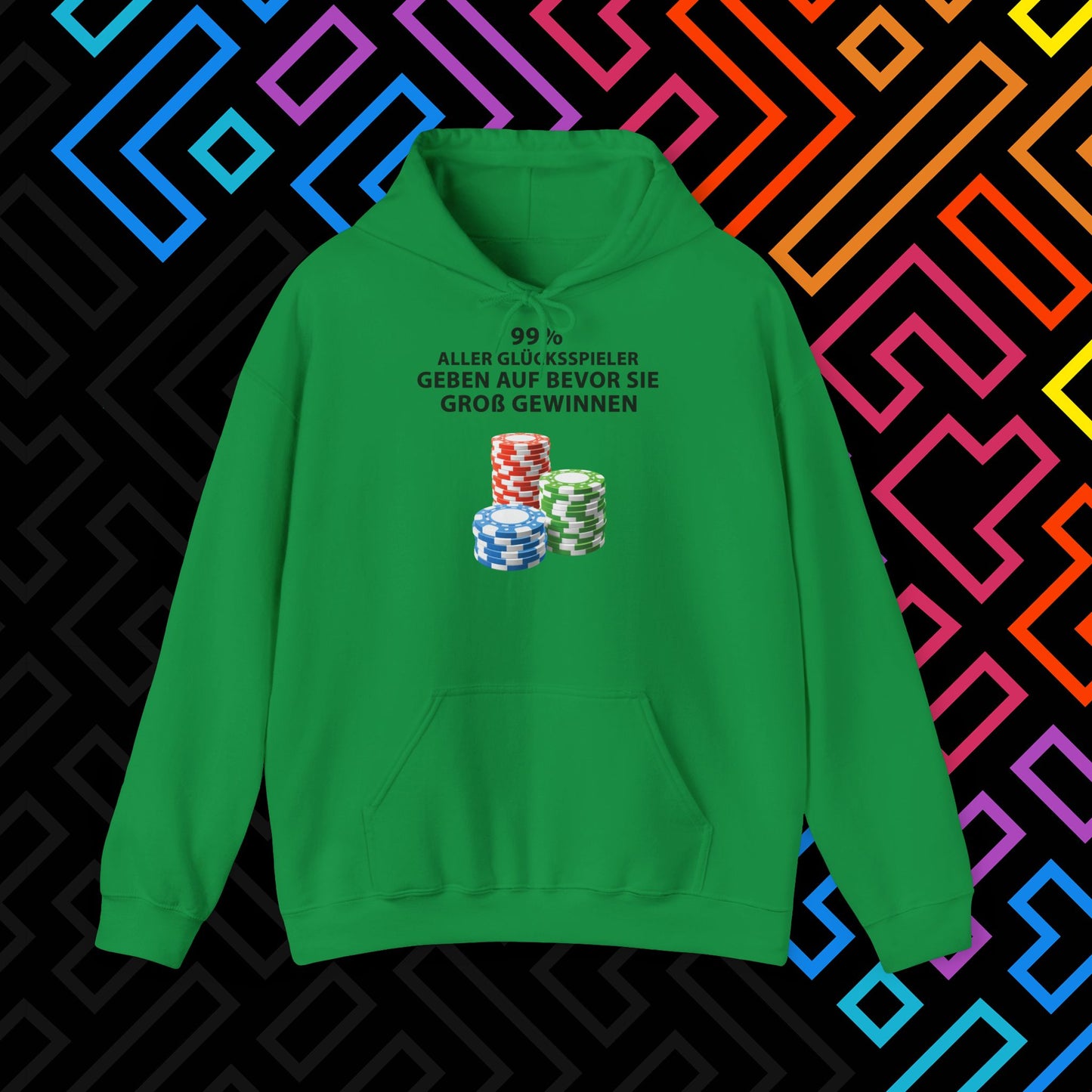 "Glücksspiel" Hoodie Unisex