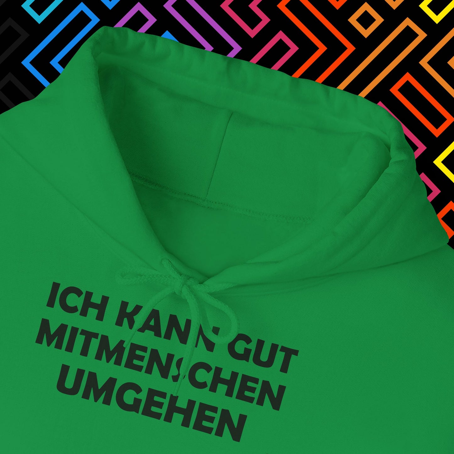 "Mitmenschen umgehen" Hoodie Unisex