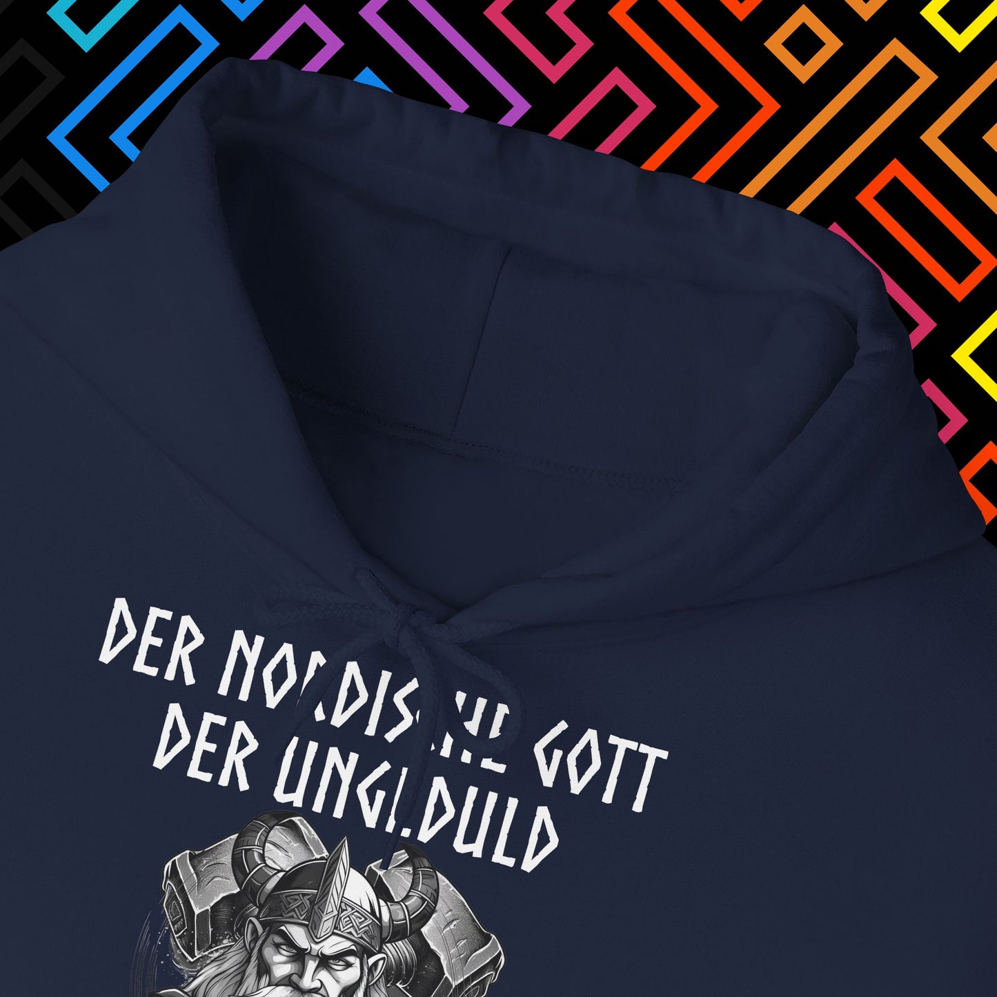 "Der nordische Gott Hammersbald" Hoodie Unisex