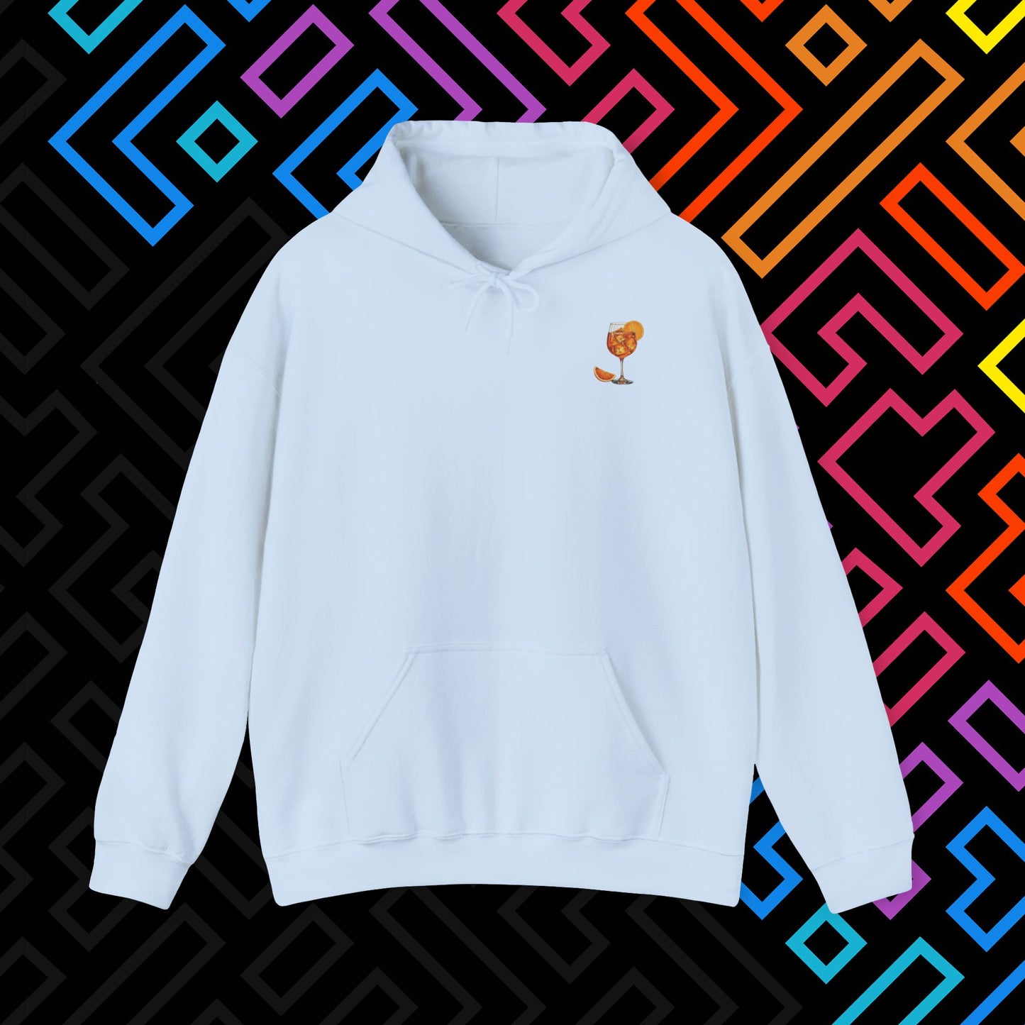 "Spritz" Backprint Hoodie Unisex