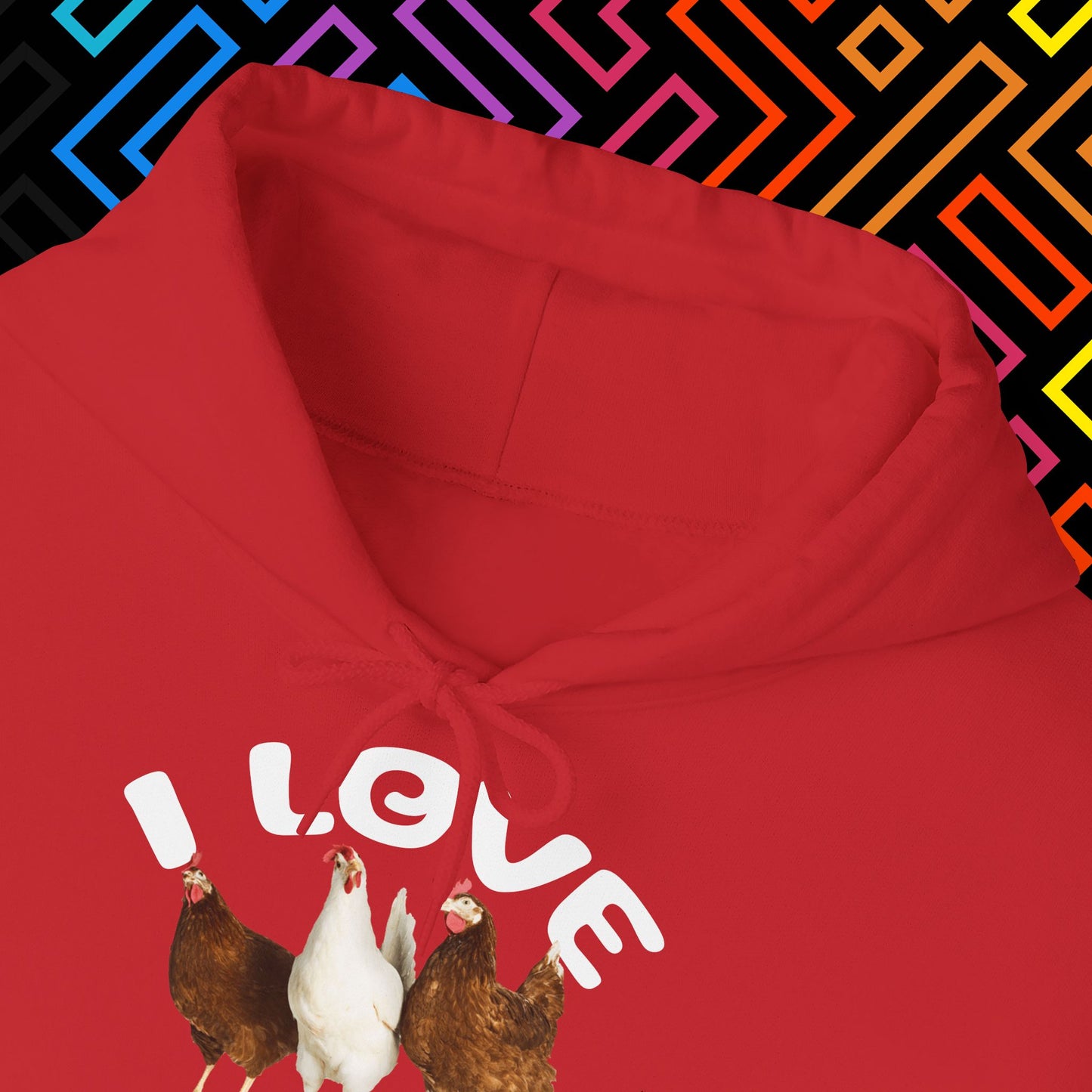 "I Love Cocks" Hoodie Unisex