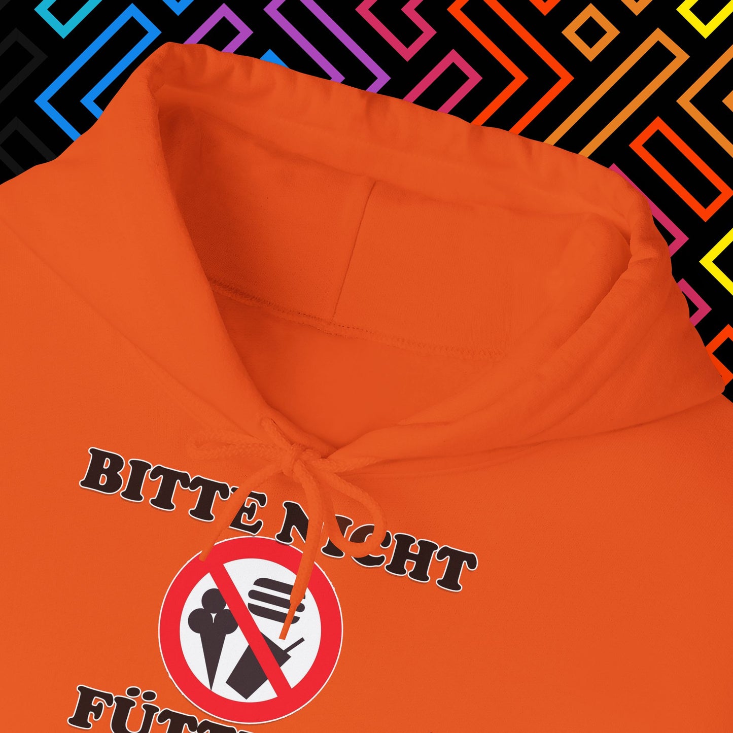 "Bitte nicht Füttern" Hoodie Unisex