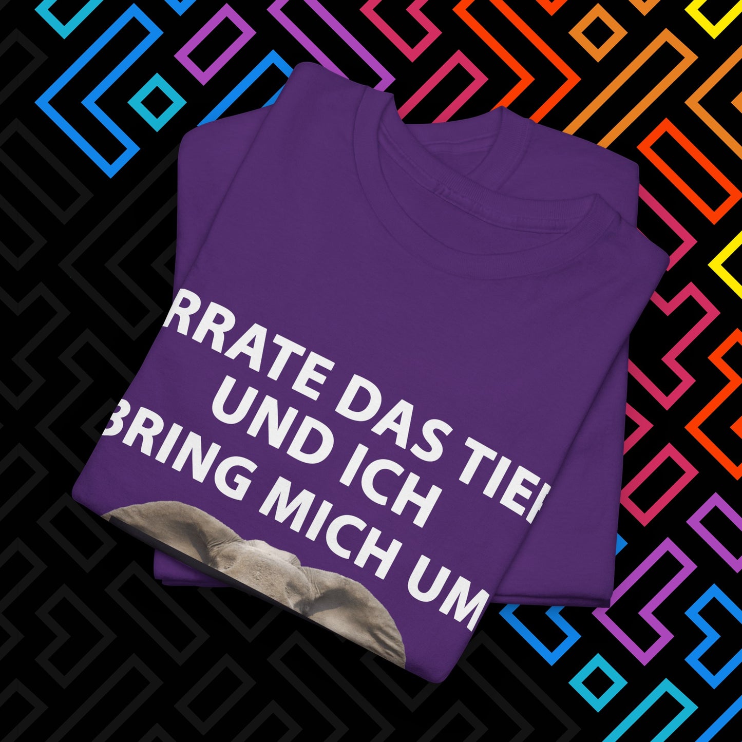 "Tier erraten" T-Shirt Unisex
