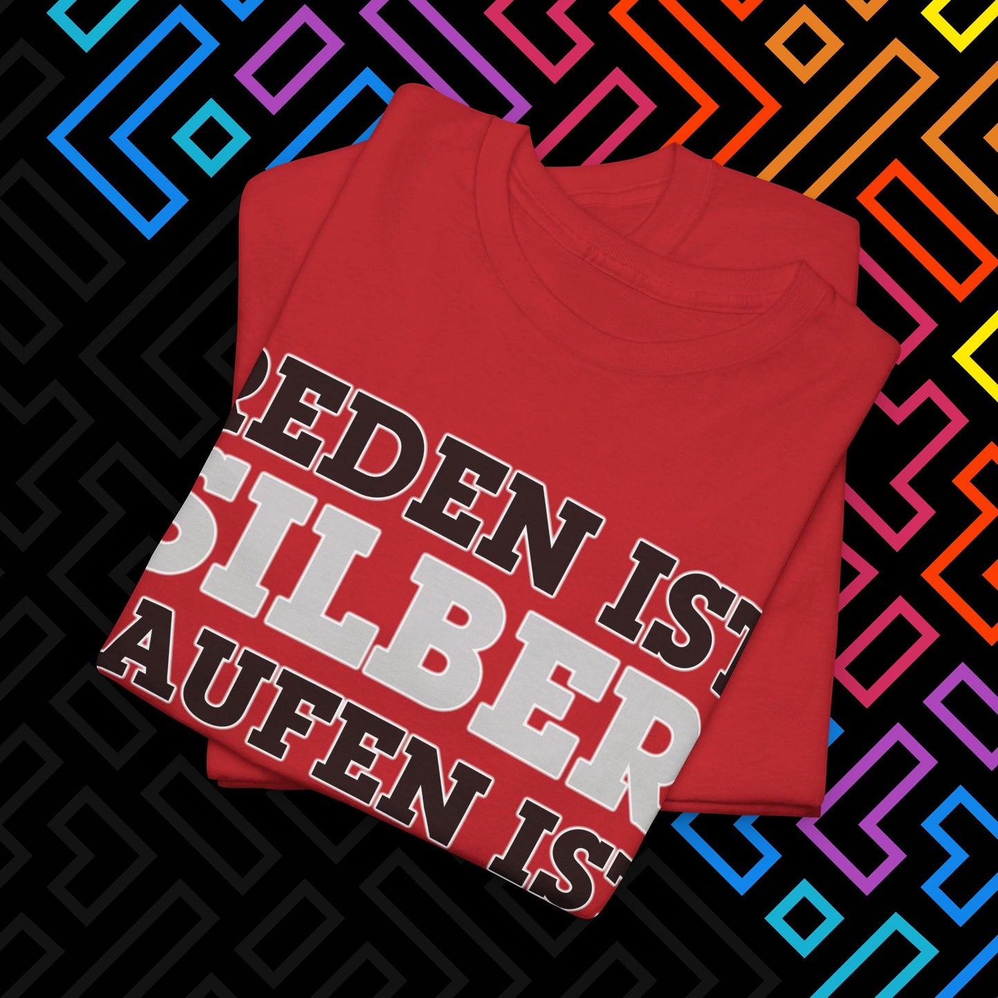 "Saufen ist Gold" T-Shirt Unisex