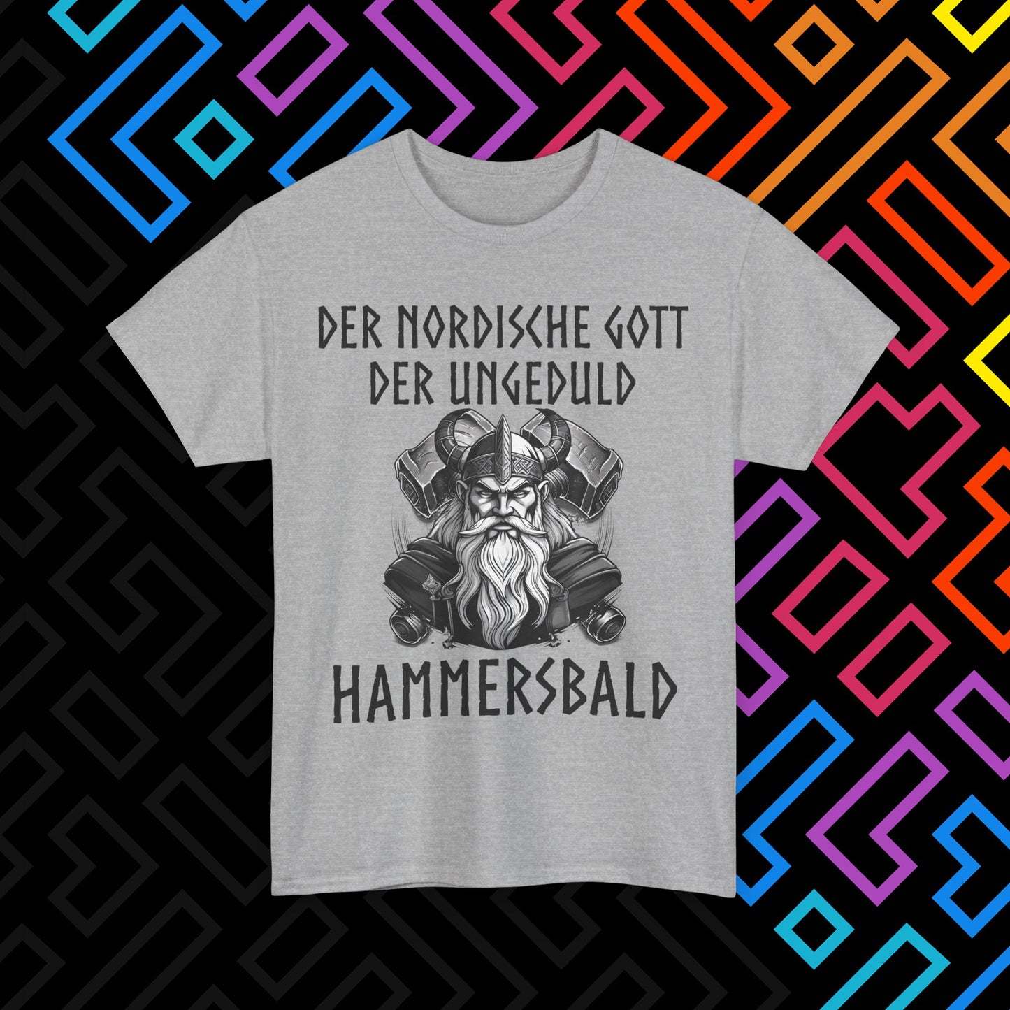 "Der nordische Gott Hammersbald" T-Shirt Unisex