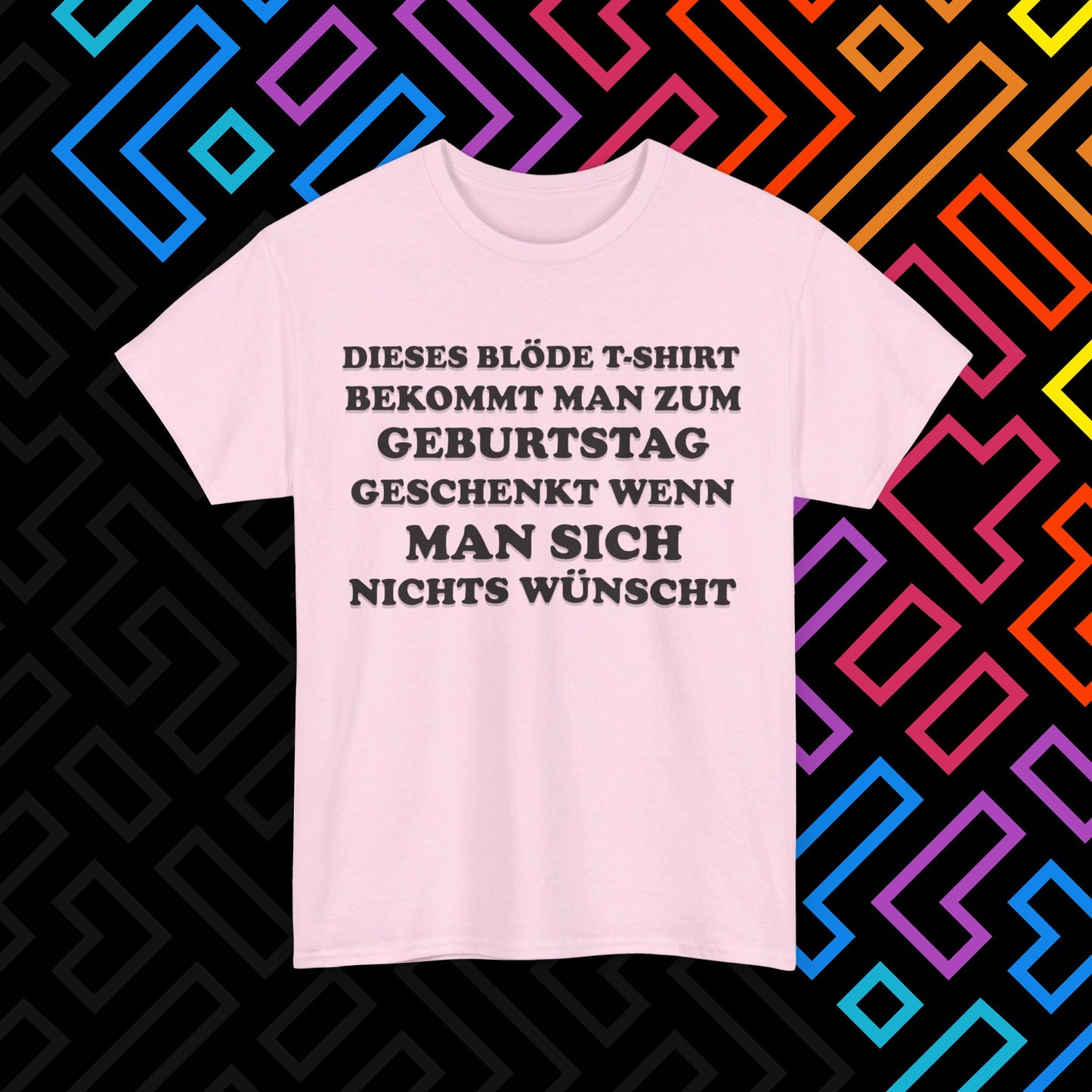 "Geburtstagsgeschenk" T-Shirt Unisex