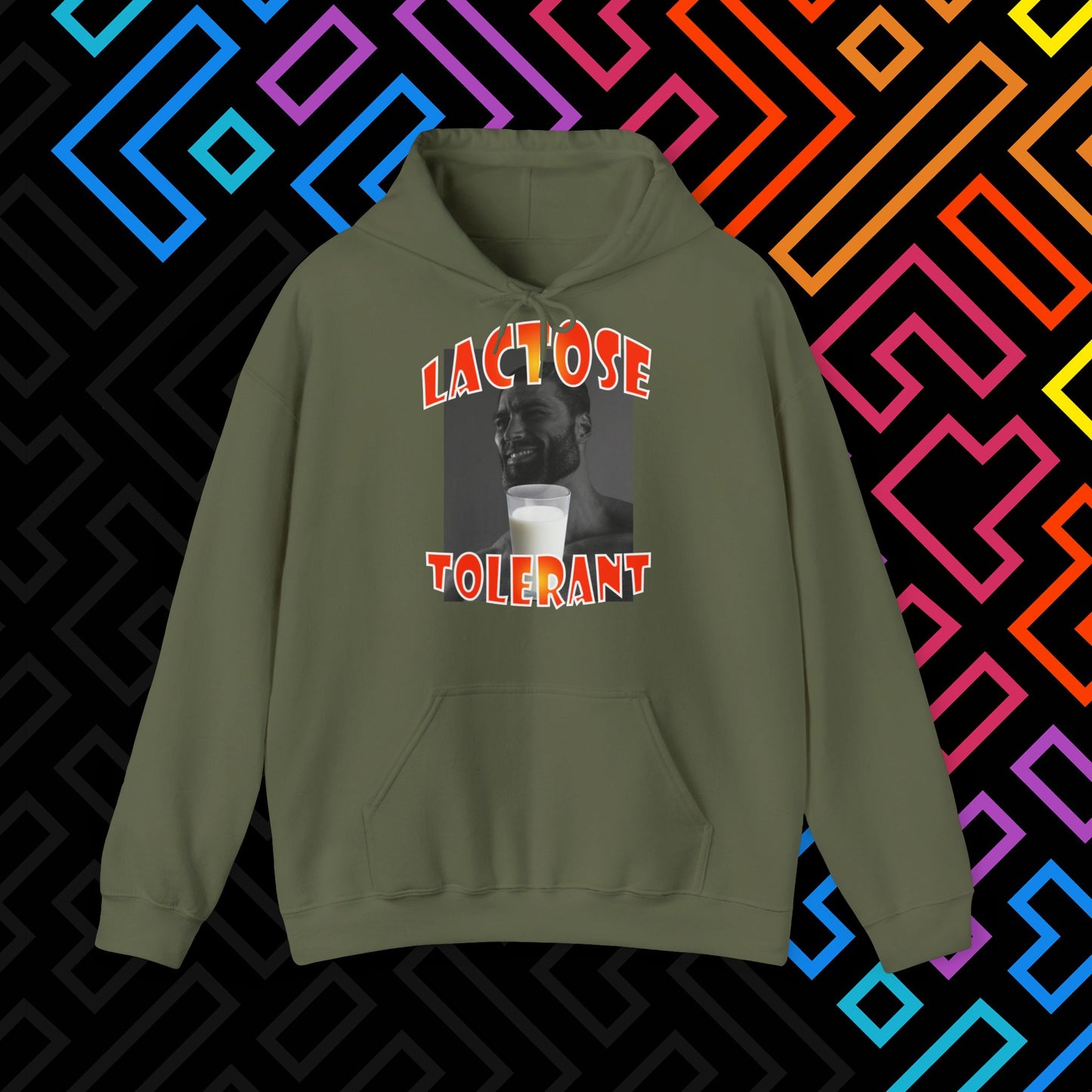 "Lactose Tolerant" Hoodie Unisex