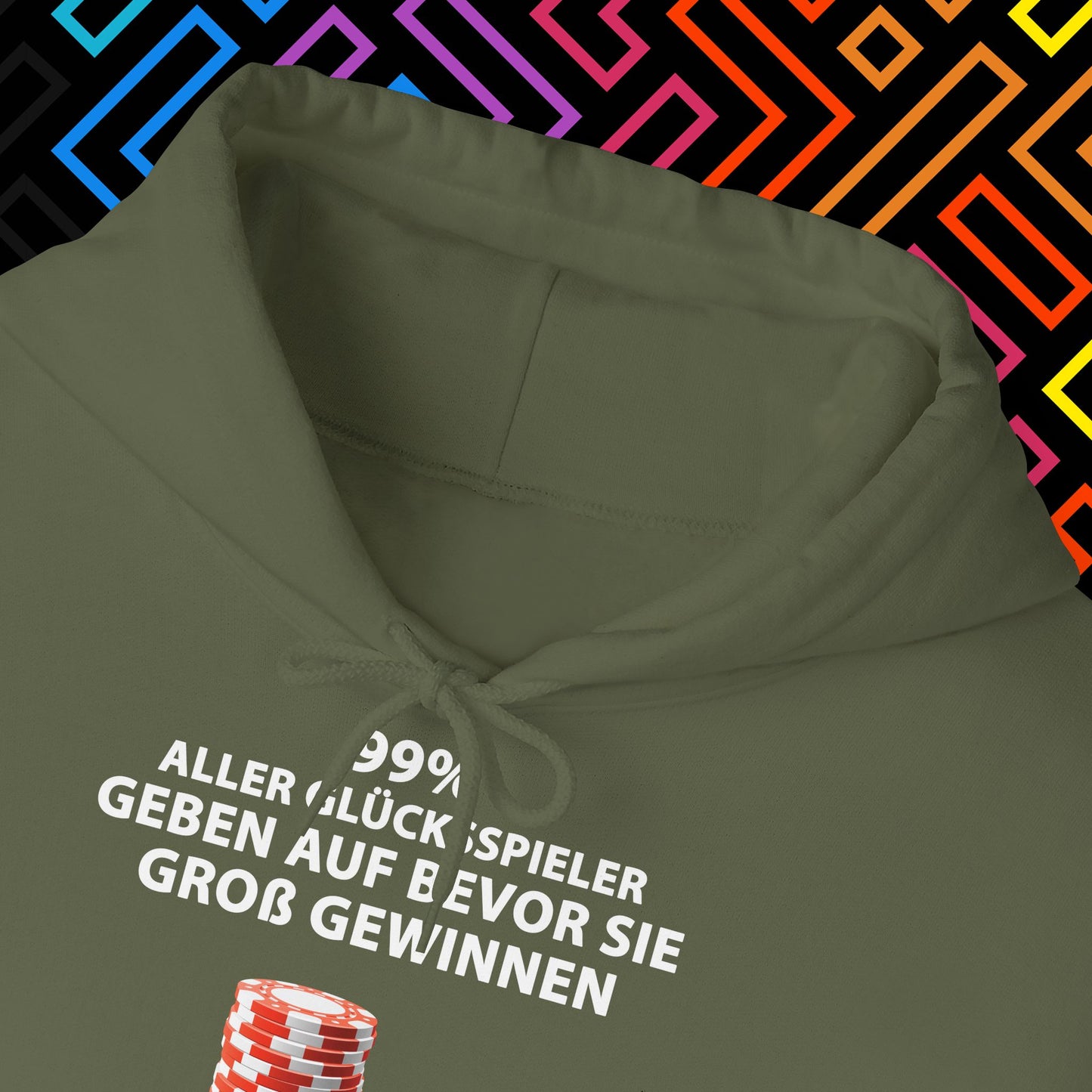 "Glücksspiel" Hoodie Unisex