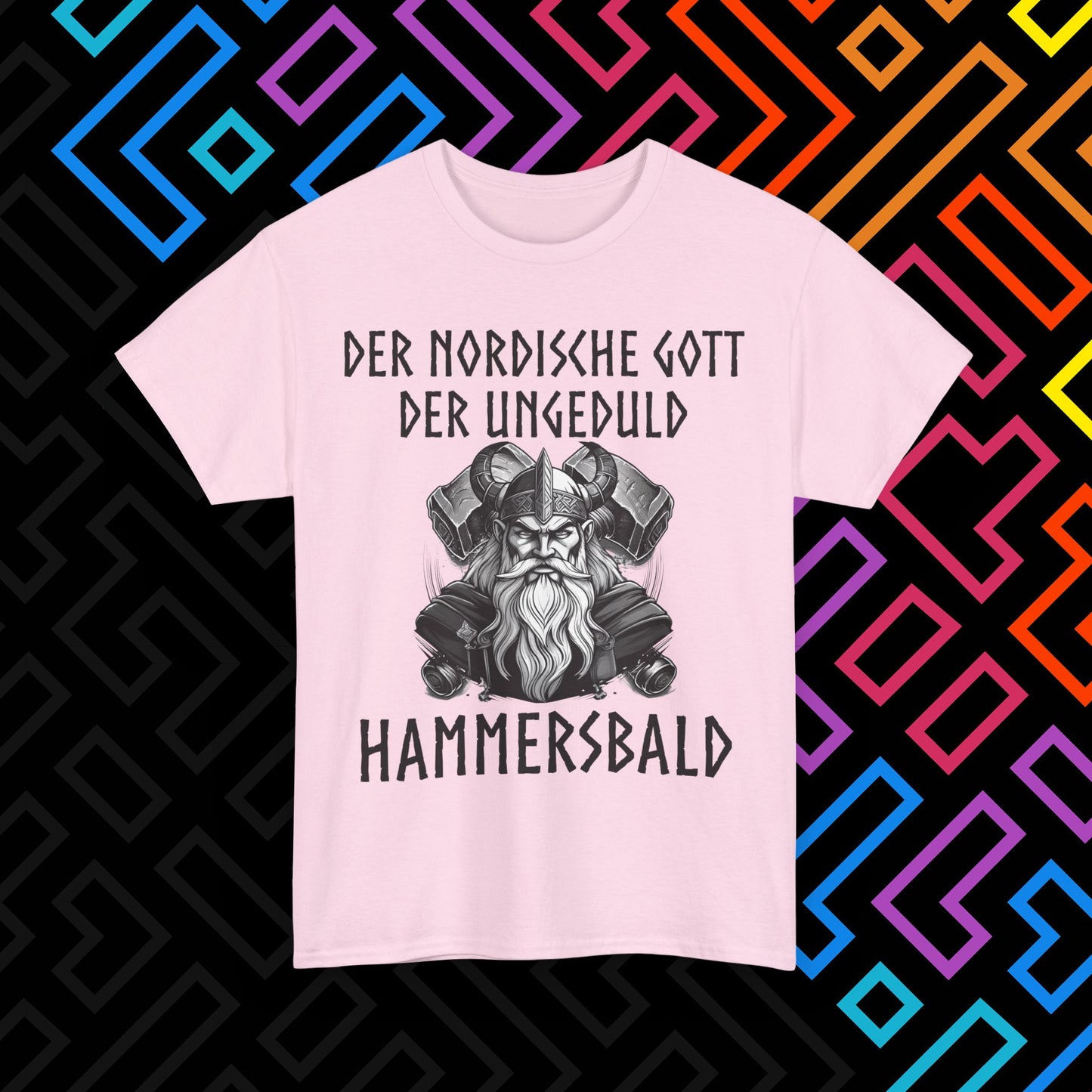 "Der nordische Gott Hammersbald" T-Shirt Unisex