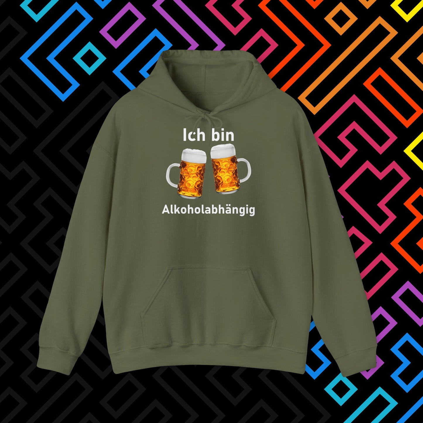 "Alkoholabhängig" Hoodie Unisex