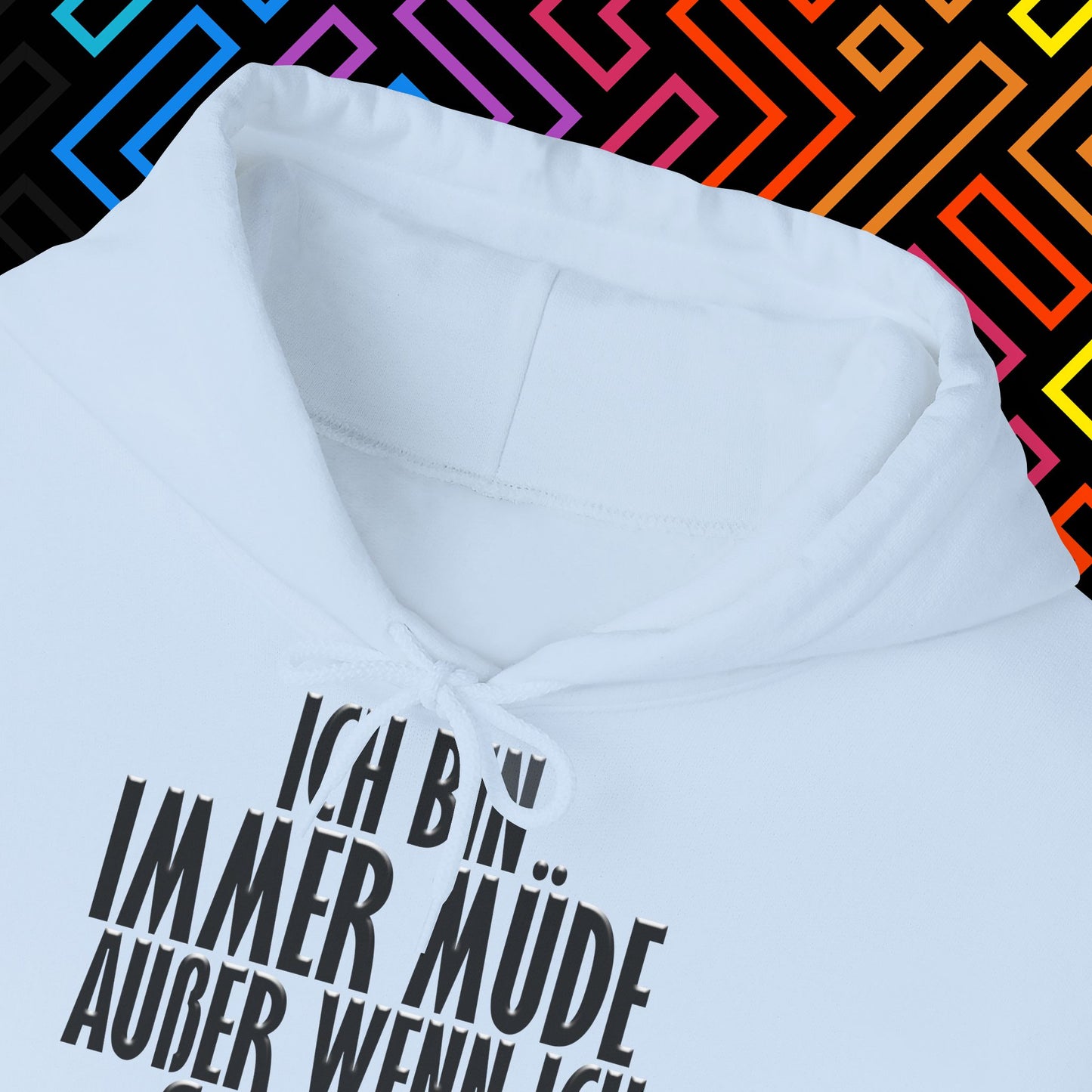 "Immer Müde" Hoodie Unisex