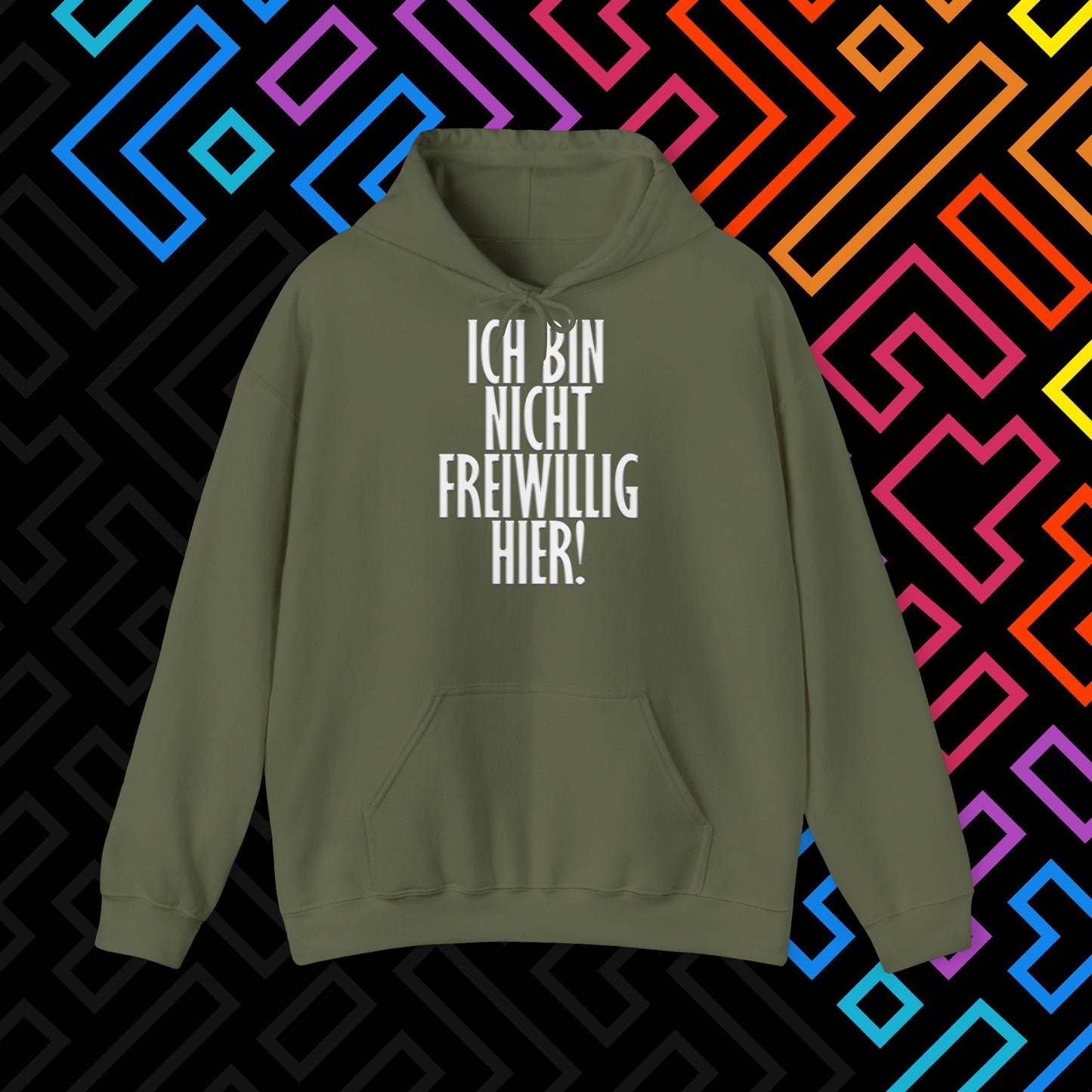 "Nicht Freiwillig" Hoodie Unisex