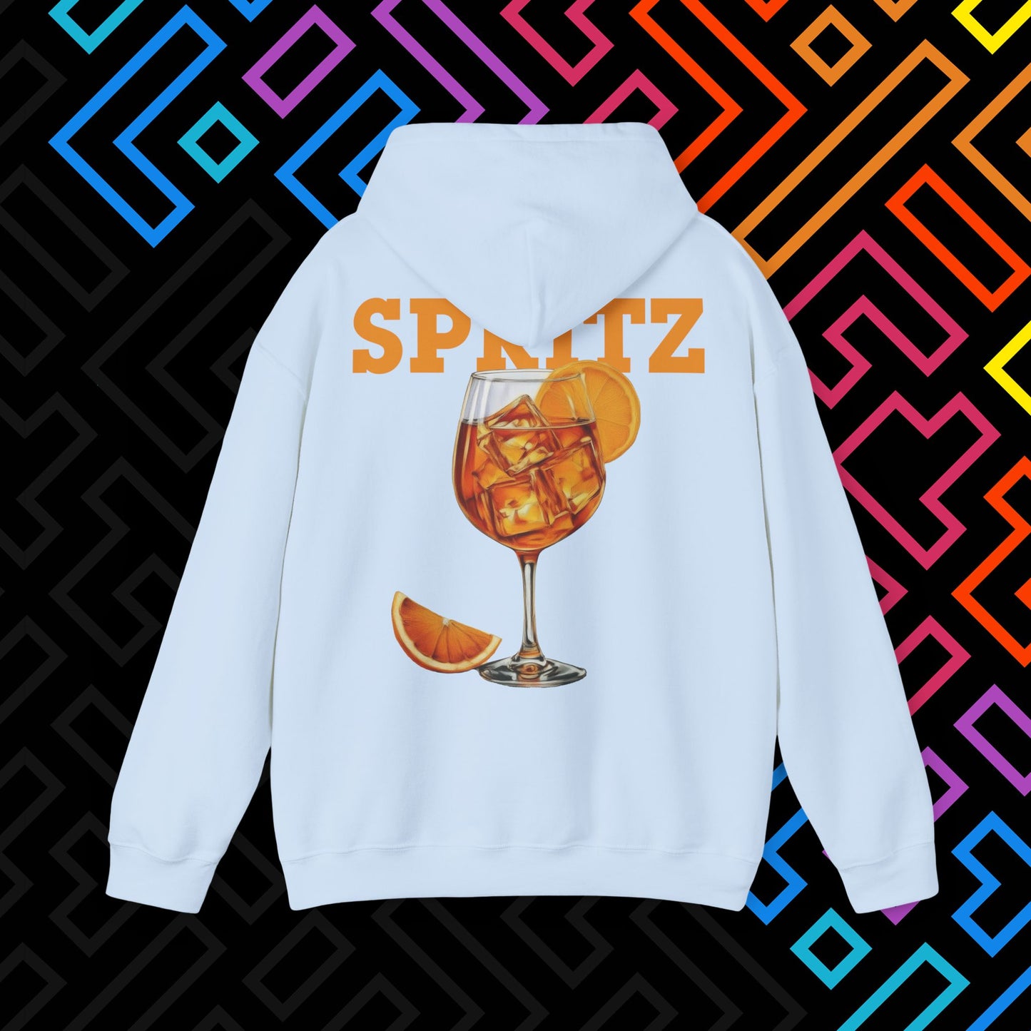 "Spritz" Backprint Hoodie Unisex