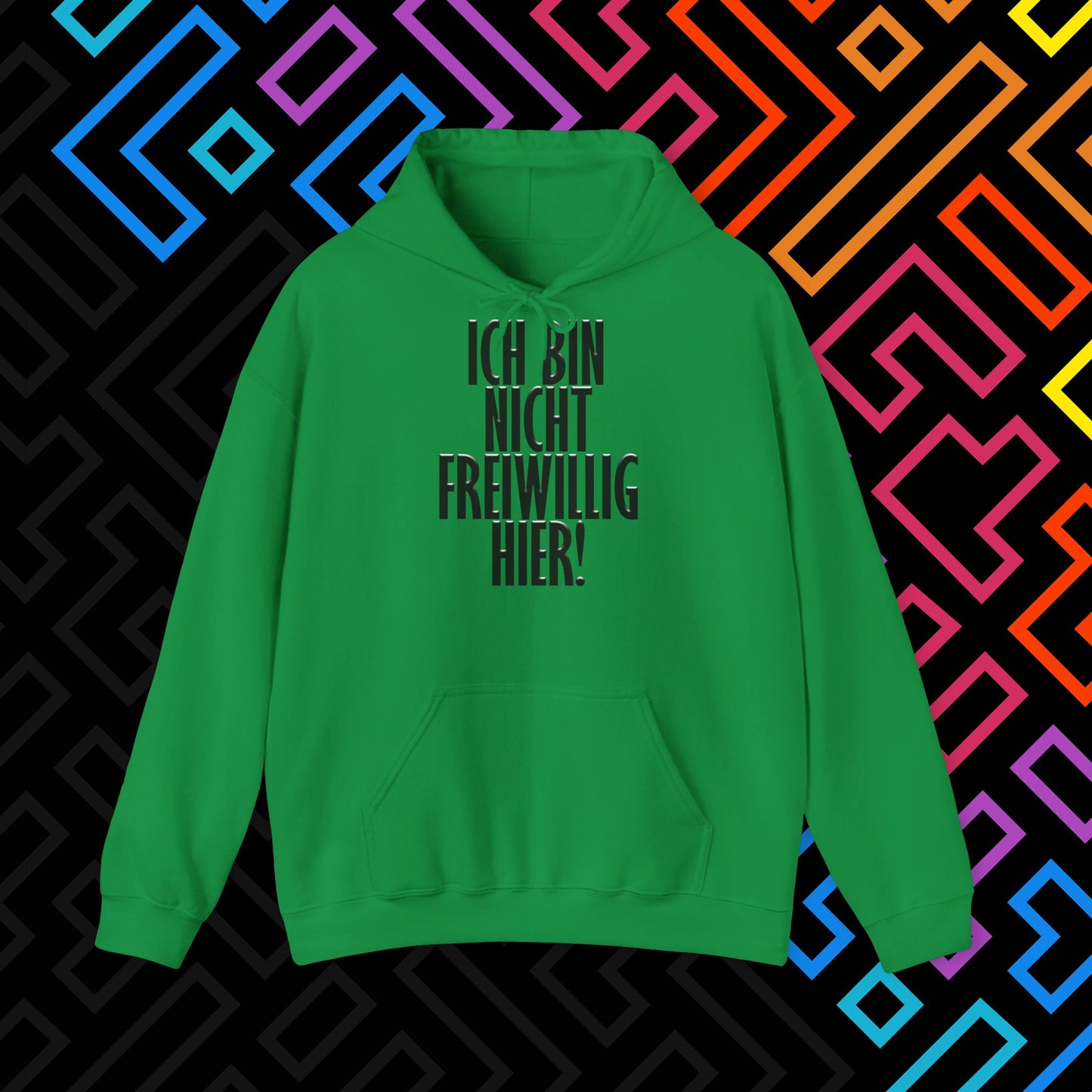 "Nicht Freiwillig" Hoodie Unisex