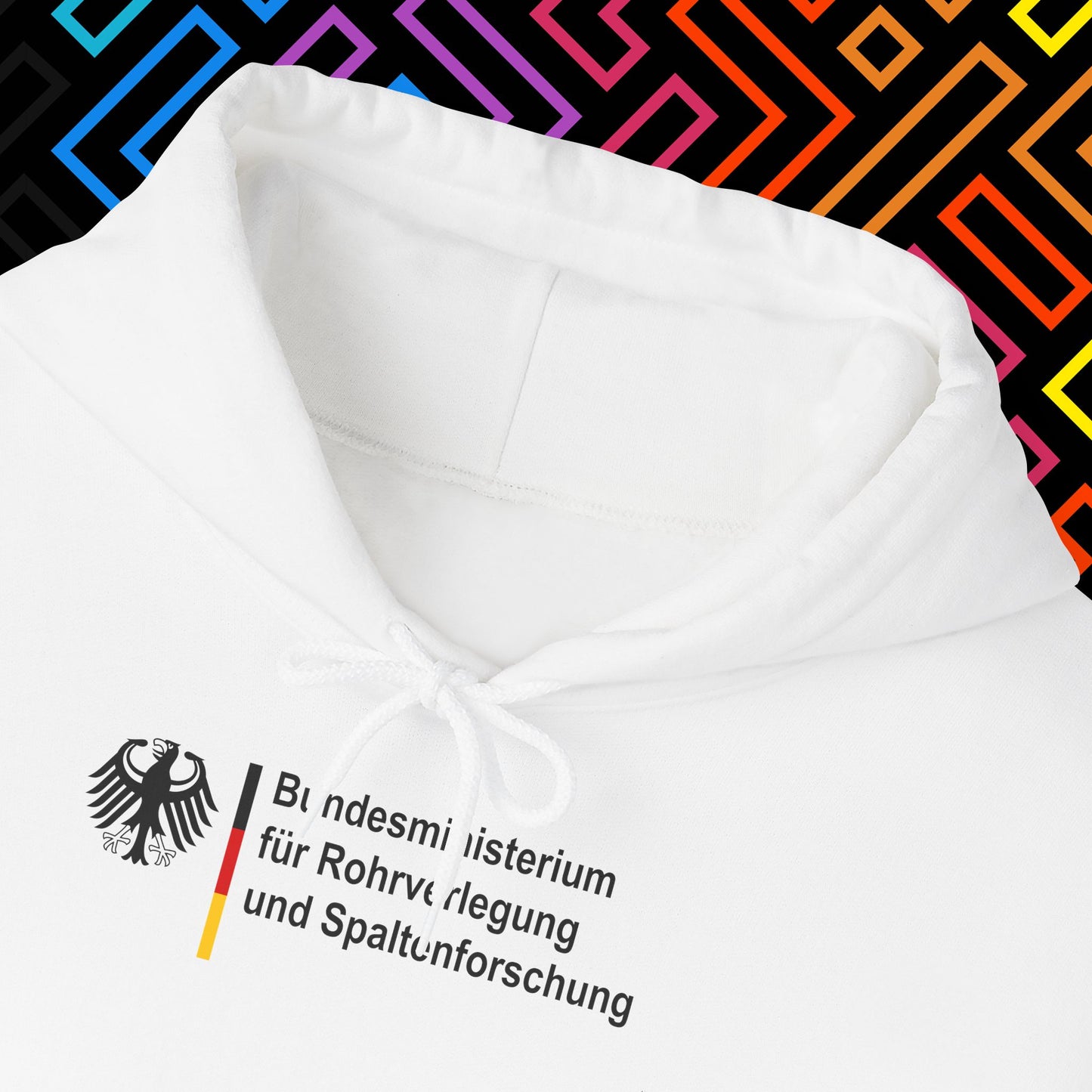 "Bundesministerium für Rohrverlegung" Hoodie Unisex