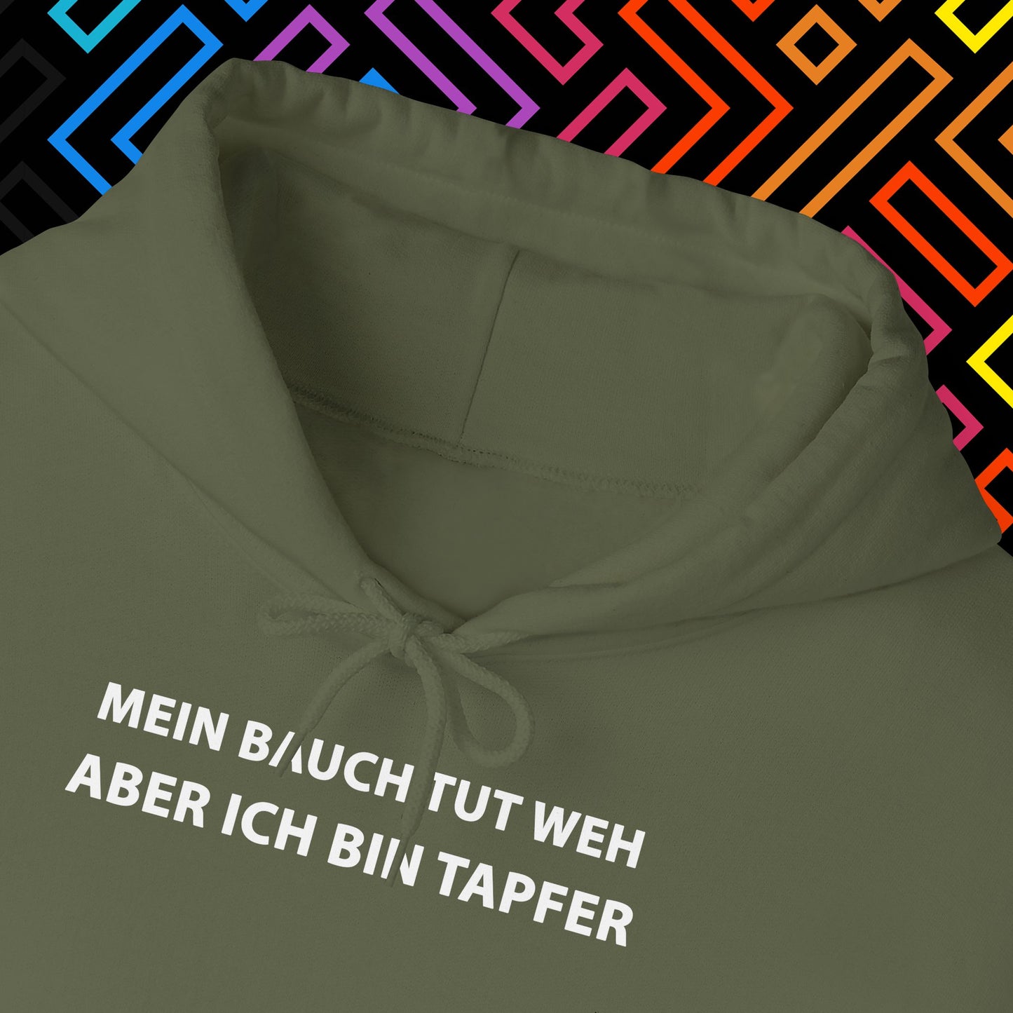 "Bauch tut weh" Hoodie Unisex