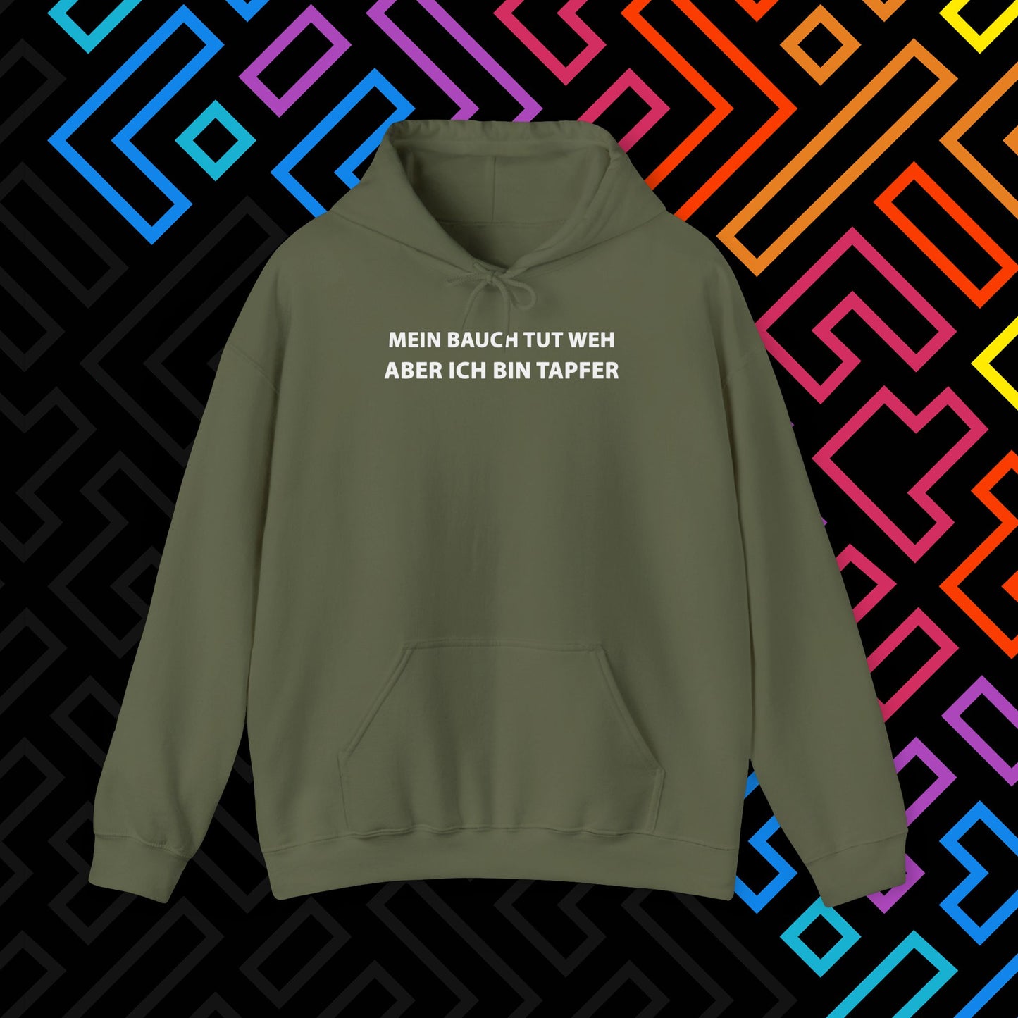 "Bauch tut weh" Hoodie Unisex