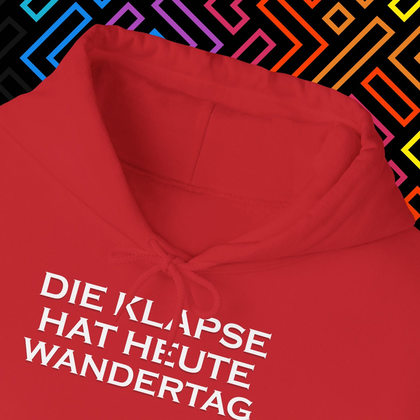 "Die Klapse hat heute Wandertag" Hoodie Unisex