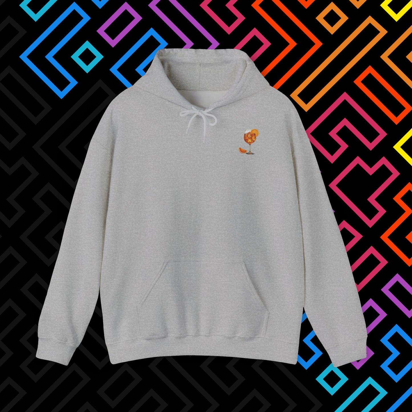 "Spritz" Backprint Hoodie Unisex