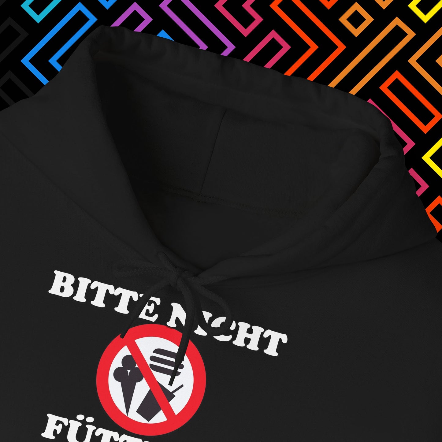 "Bitte nicht Füttern" Hoodie Unisex