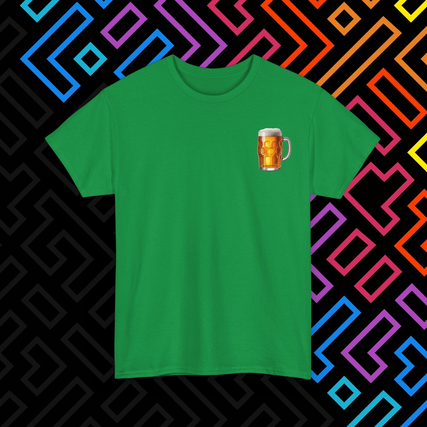 "Beer" Backprint T-Shirt Unisex
