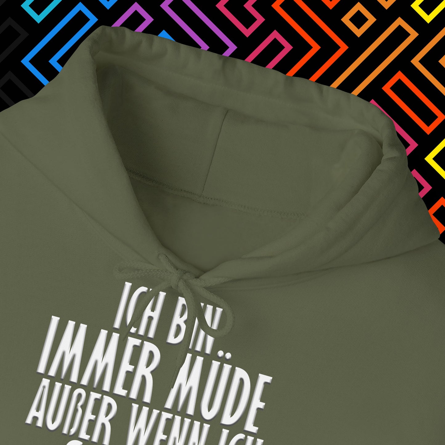 "Immer Müde" Hoodie Unisex