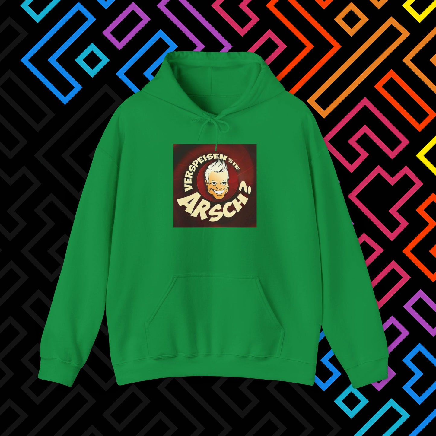 "Verspeisen Sie Arsch?" Hoodie Unisex