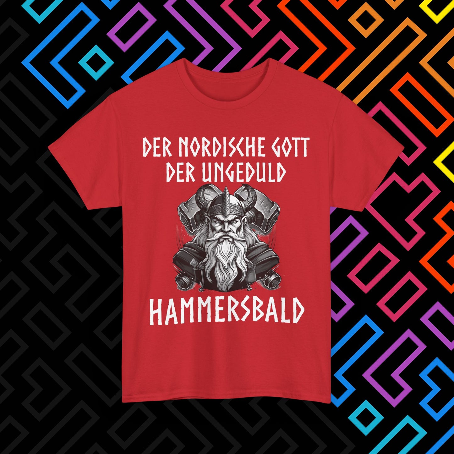 "Der nordische Gott Hammersbald" T-Shirt Unisex