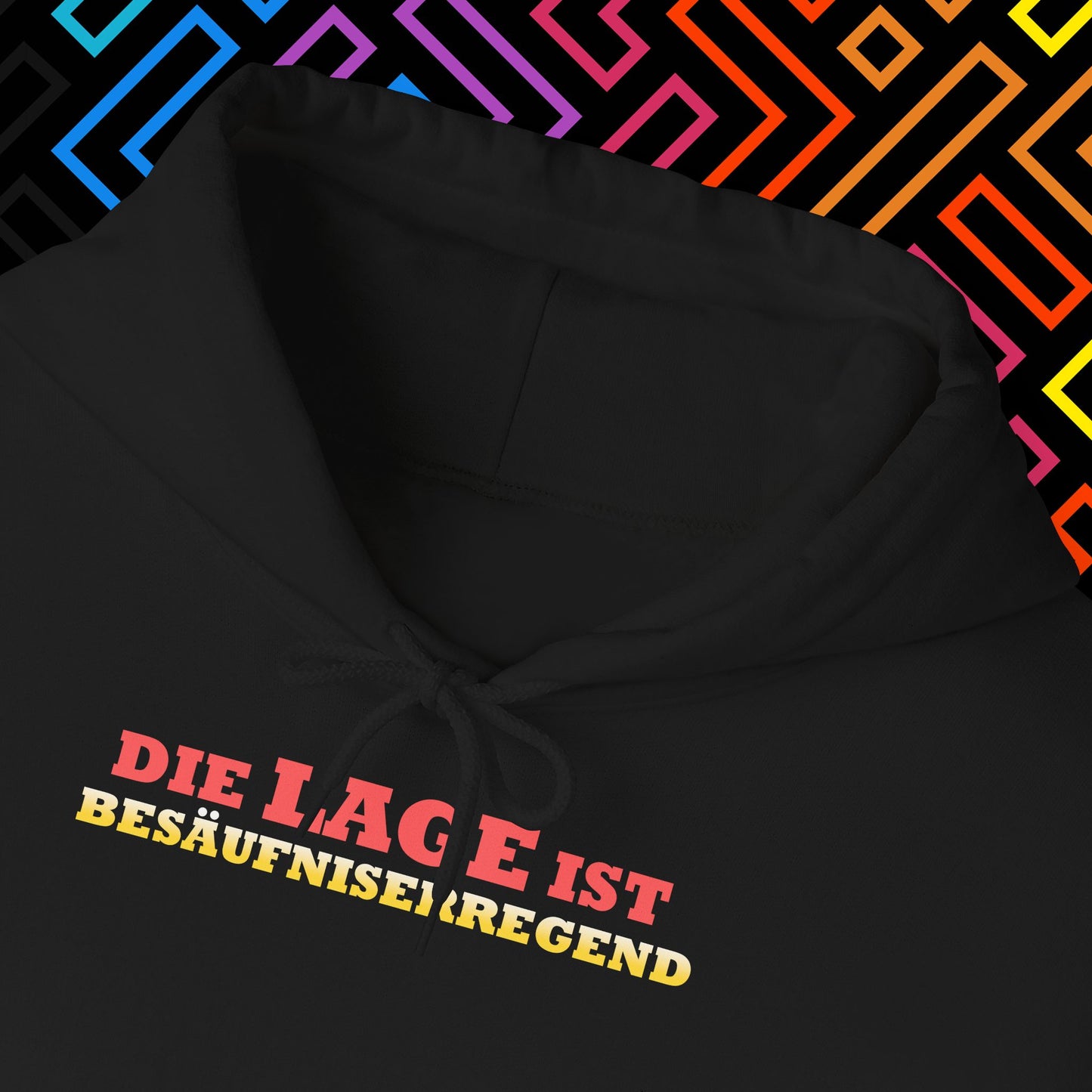 "Die Lage ist Besäufniserregend" Hoodie Unisex