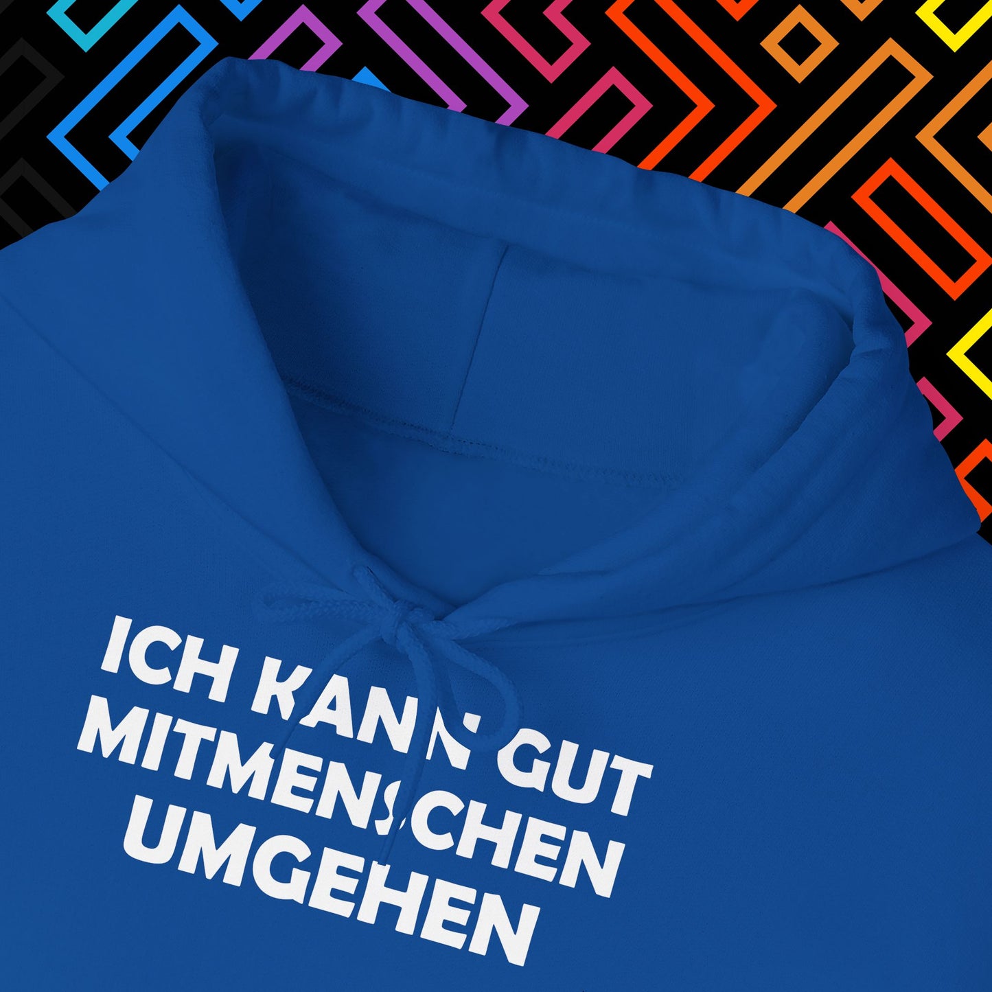 "Mitmenschen umgehen" Hoodie Unisex