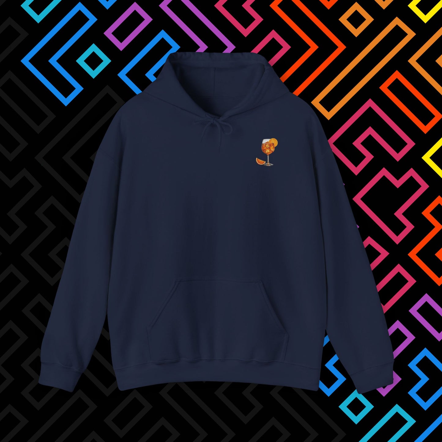 "Spritz" Backprint Hoodie Unisex