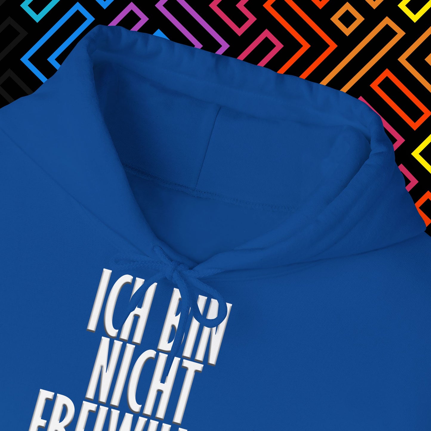 "Nicht Freiwillig" Hoodie Unisex