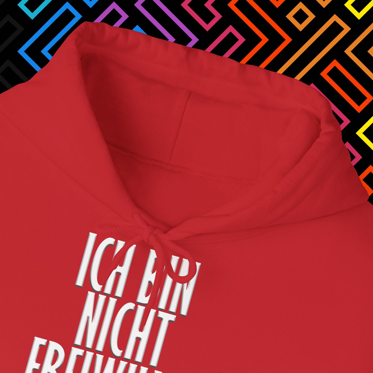 "Nicht Freiwillig" Hoodie Unisex