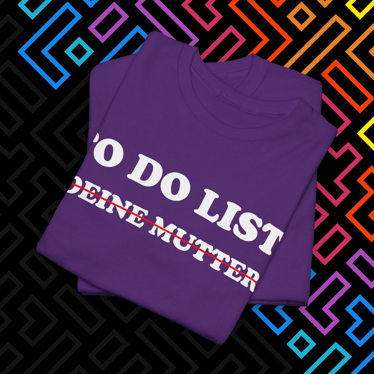 "To Do List" T-Shirt Unisex