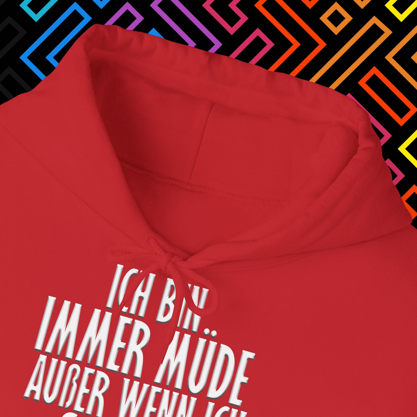 "Immer Müde" Hoodie Unisex