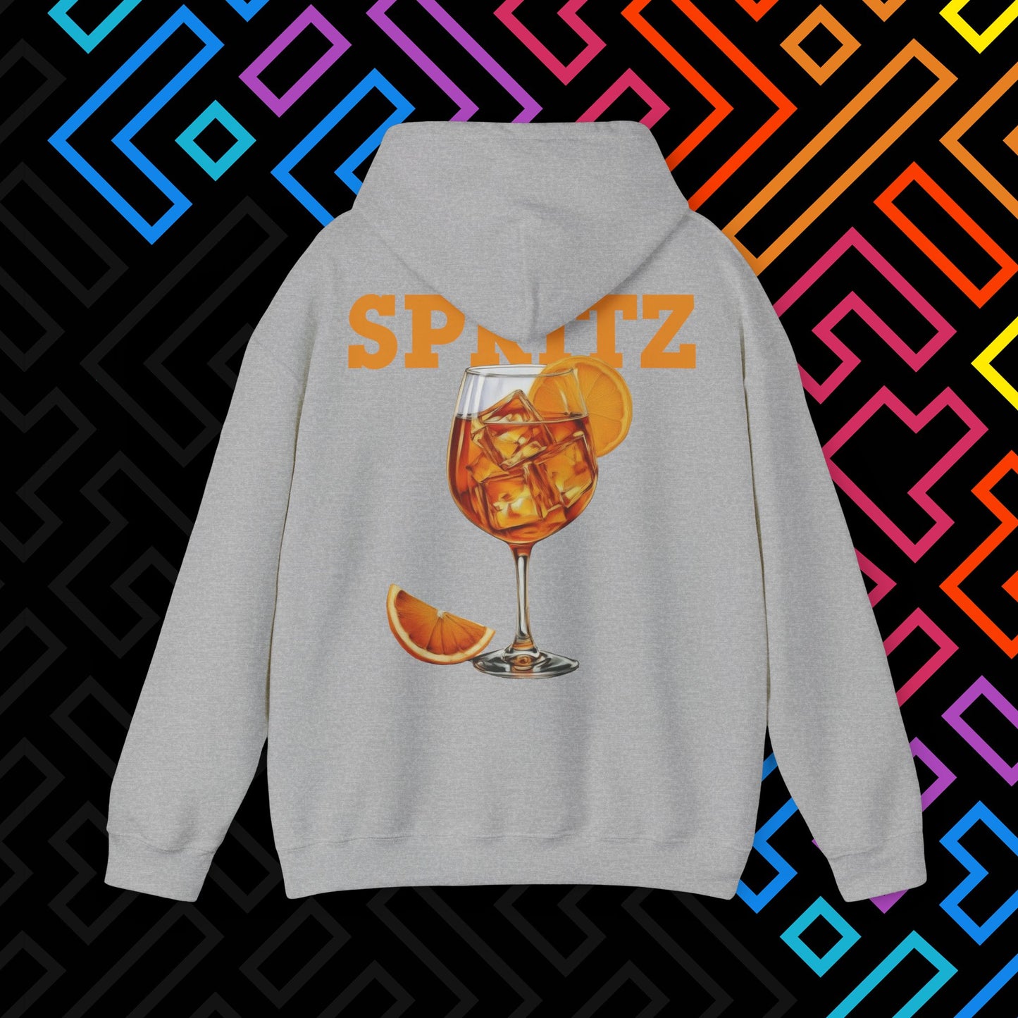 "Spritz" Backprint Hoodie Unisex
