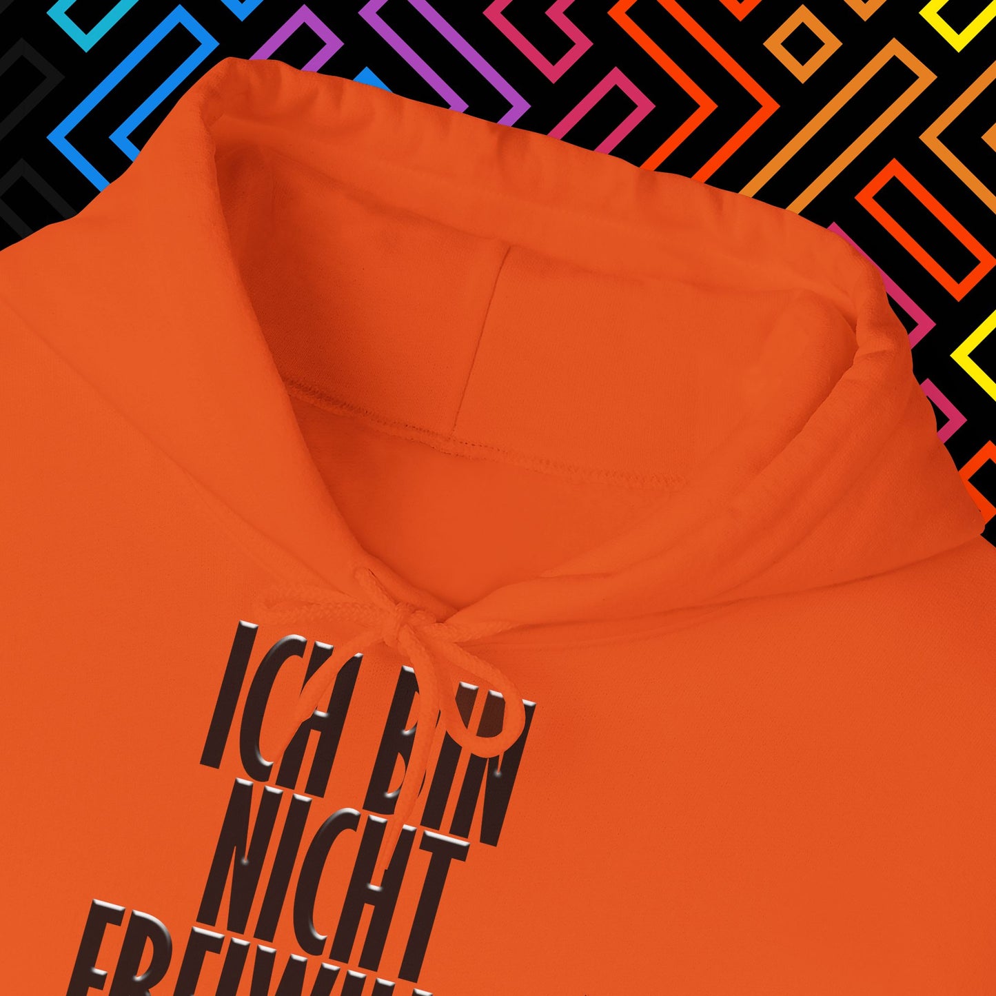 "Nicht Freiwillig" Hoodie Unisex